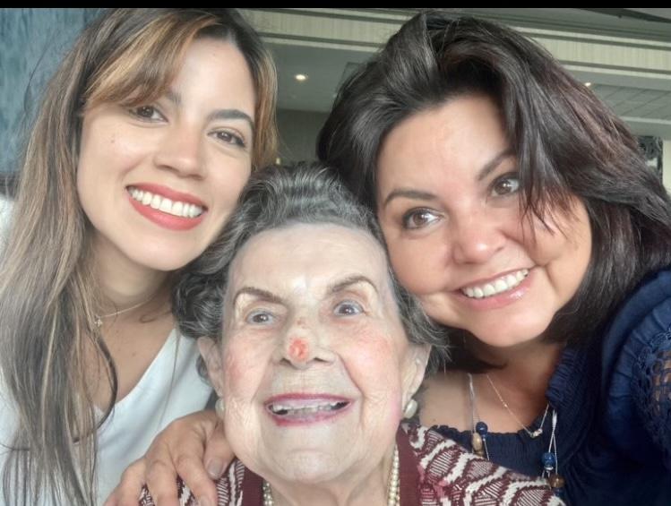 Millie and her amazing caregi…