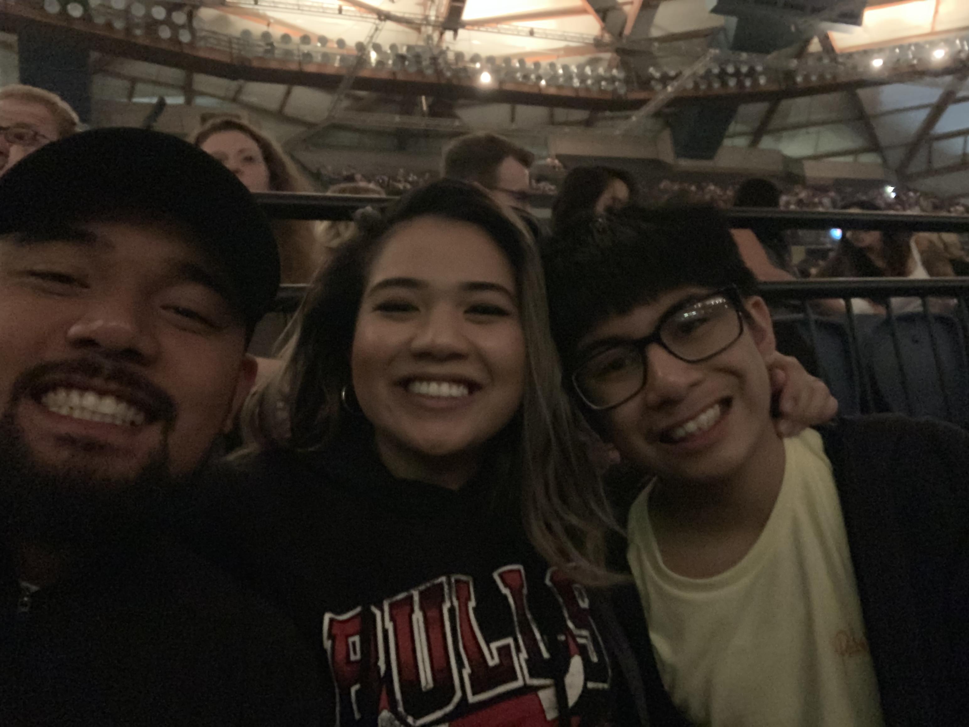 His first concert, Post Malon…