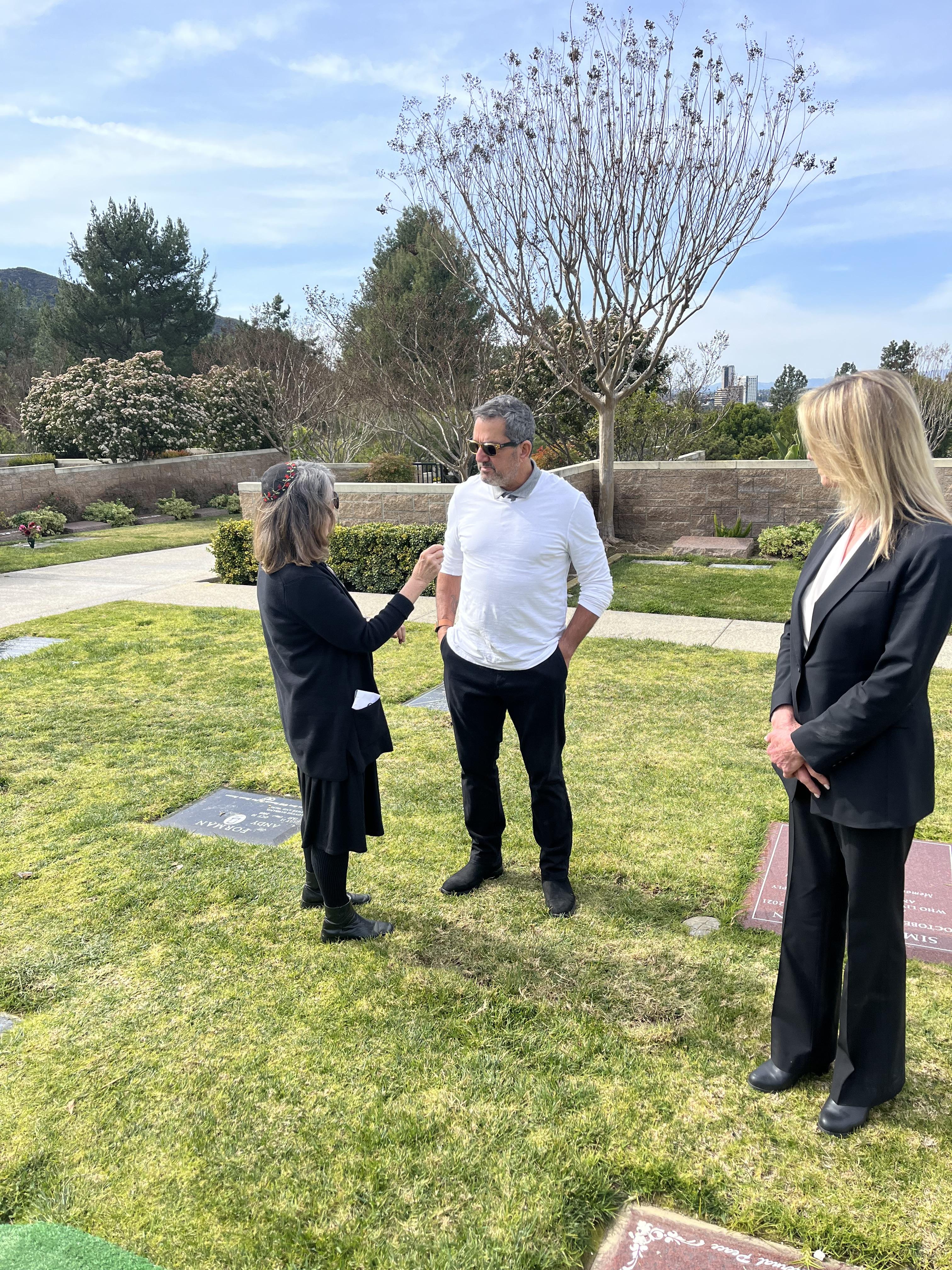 Rabbi Janet and Mattie before…