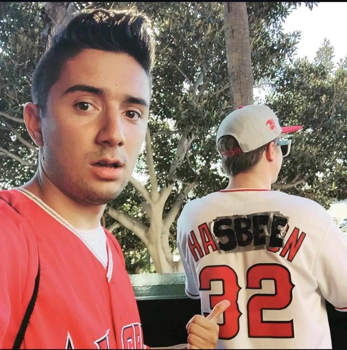 Skyler and I at the angels ga…