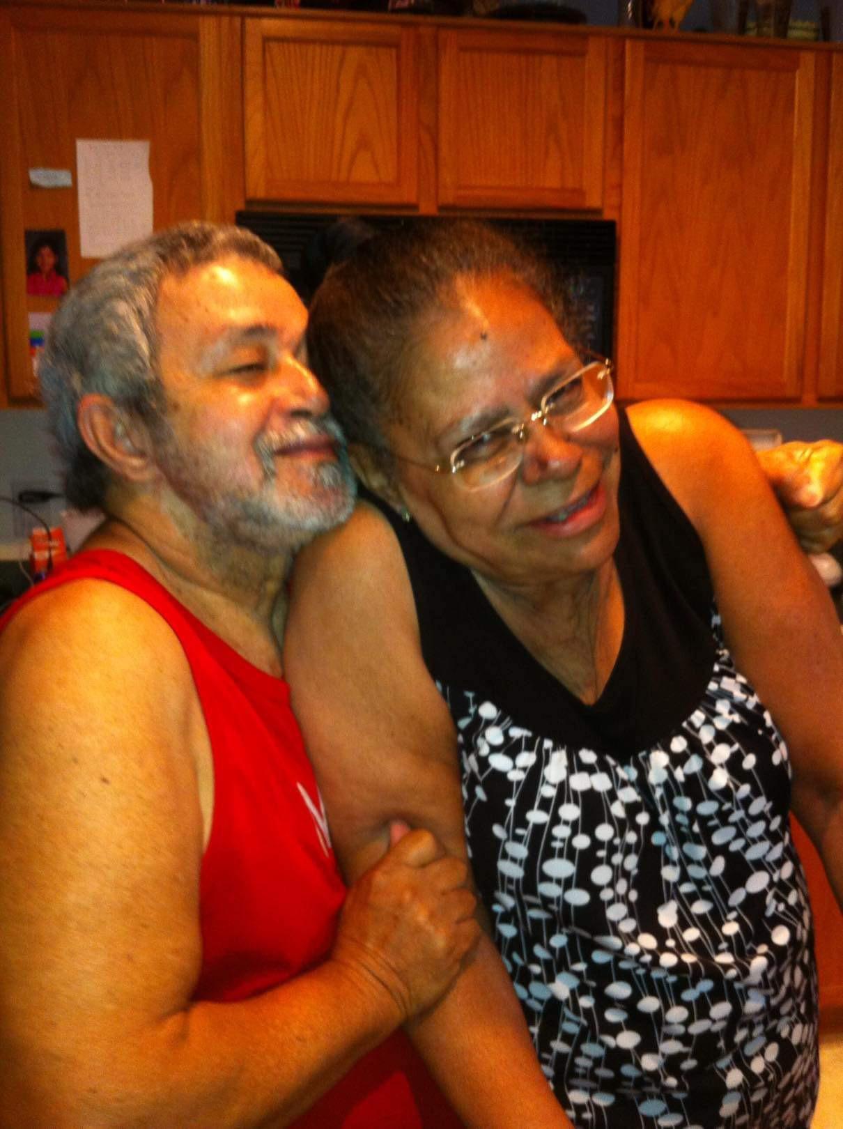 Mom and dad being silly in my…