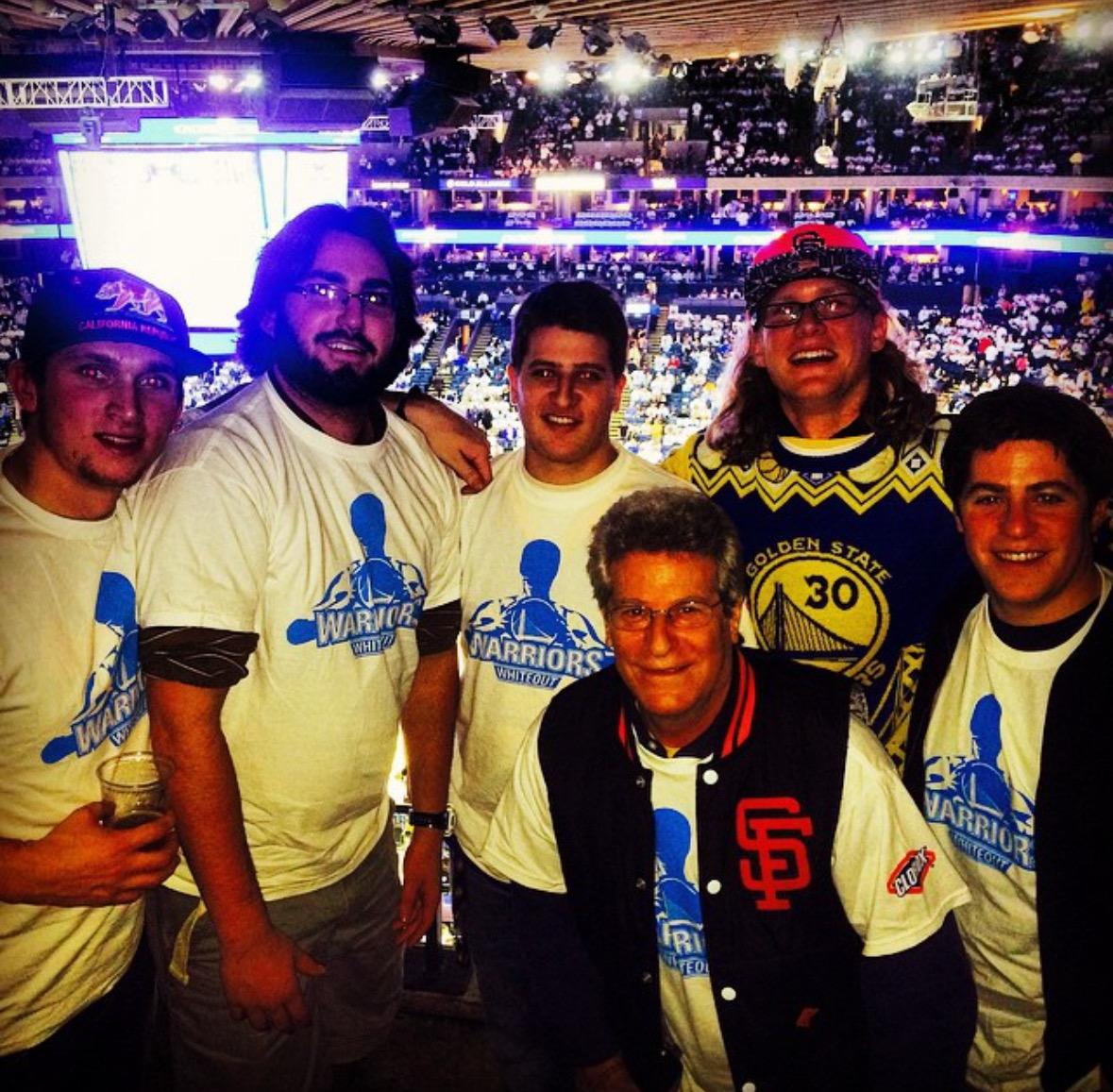 Warriors Game with Jake, Josh…