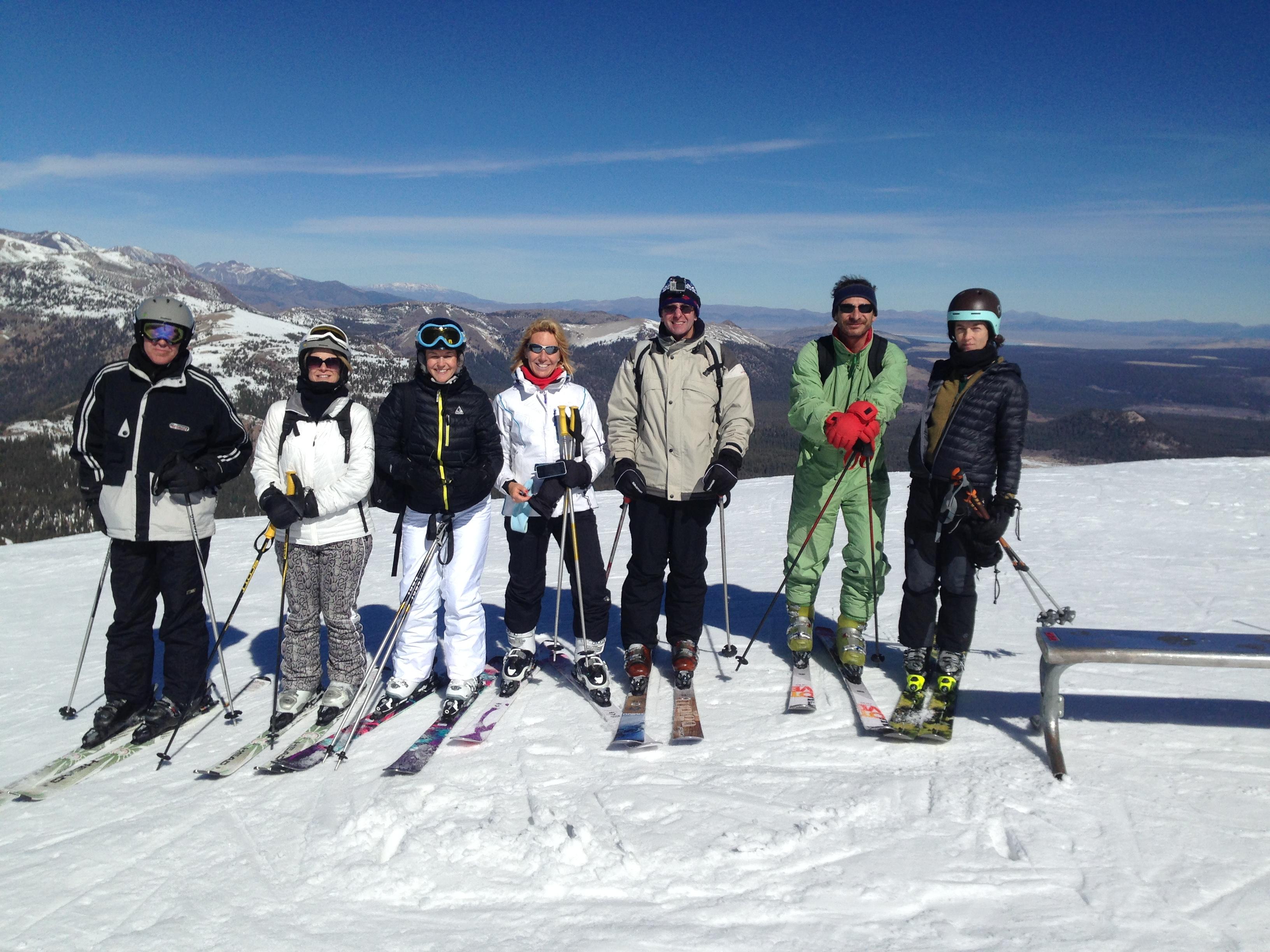Mammoth Lakes top of Chair 23