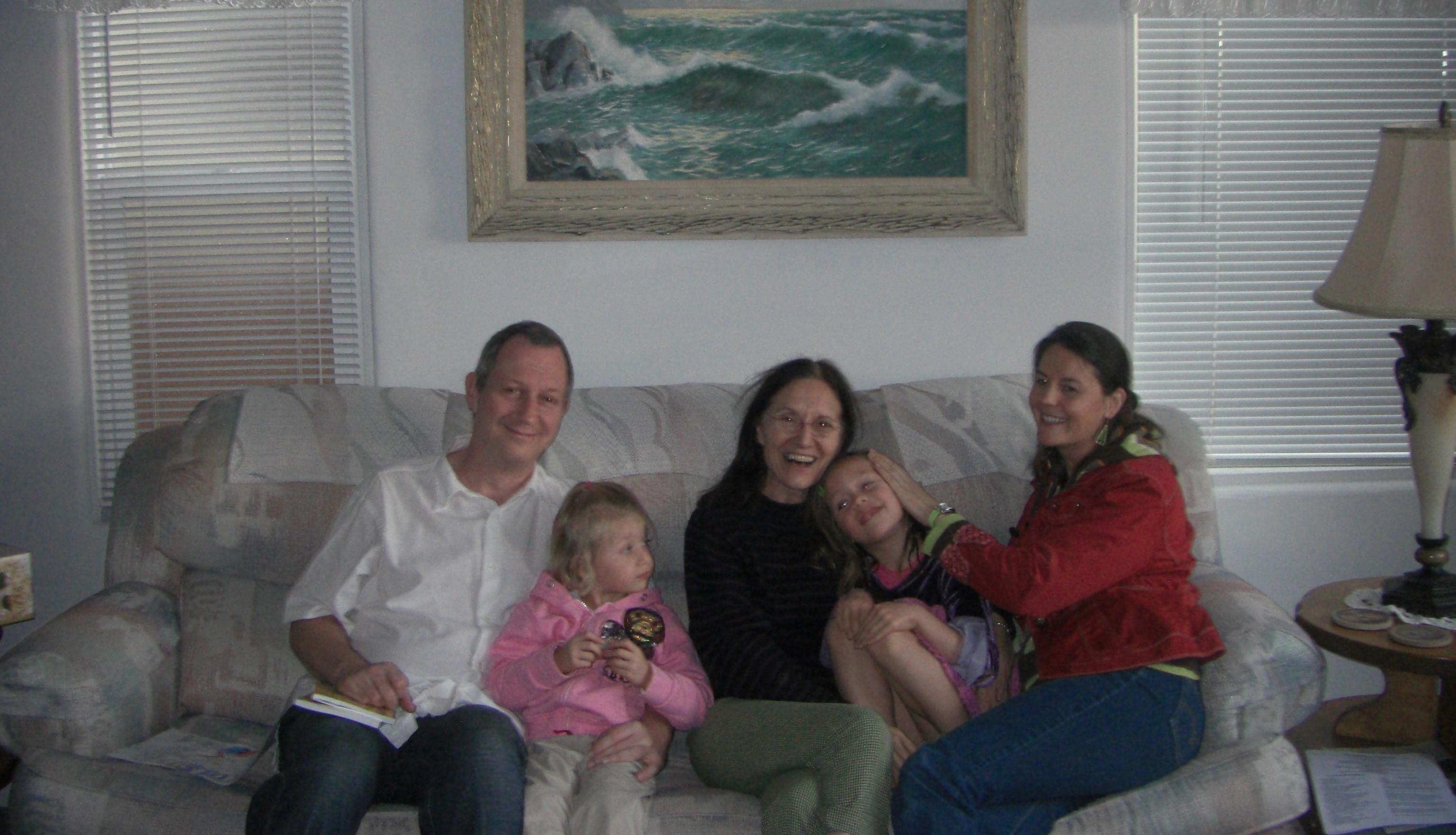 Fleur and family