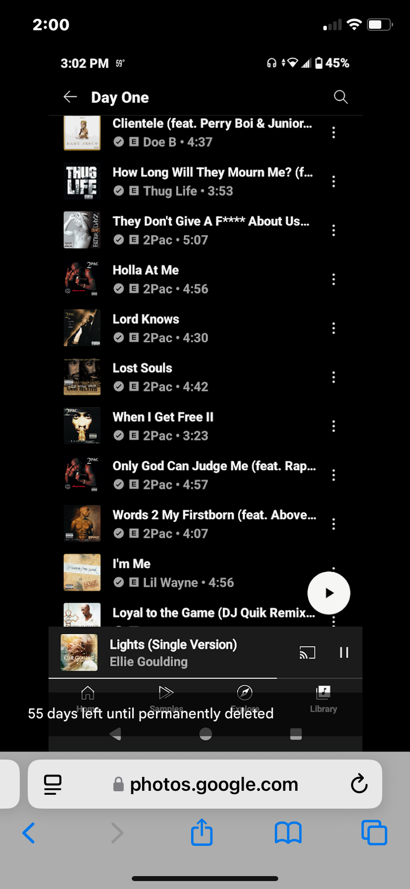 What Kevyn was listening to…..