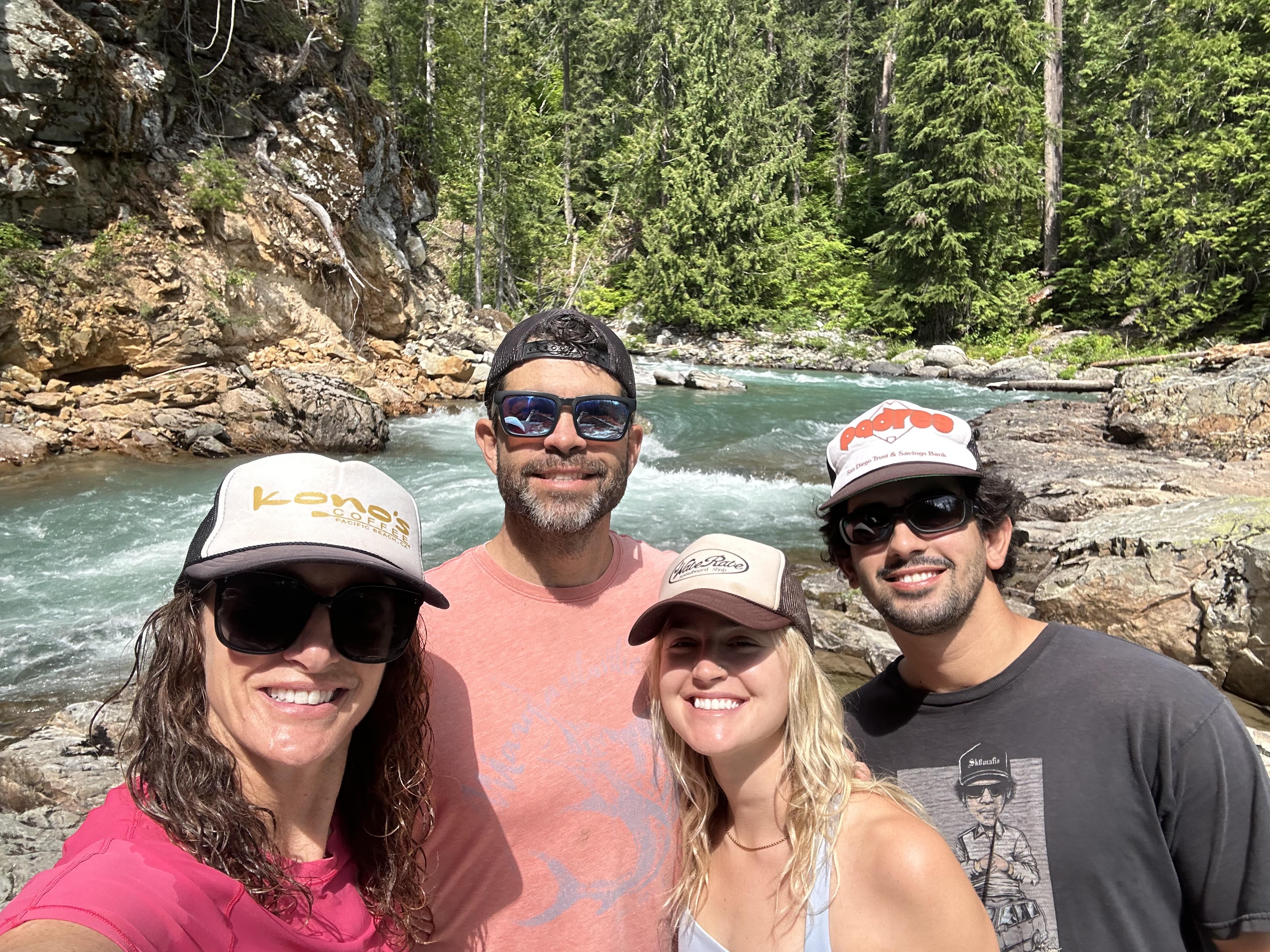 An amazing hike followed by a…