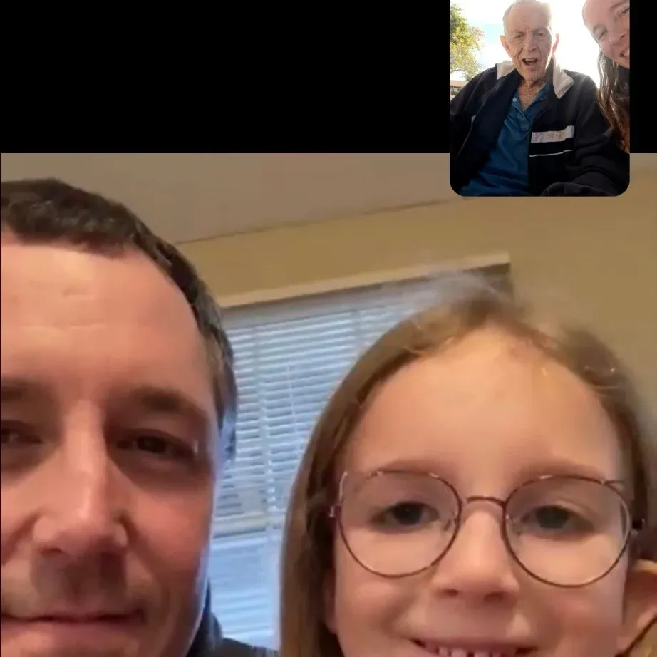 Derek and Shayna zoom call wi…