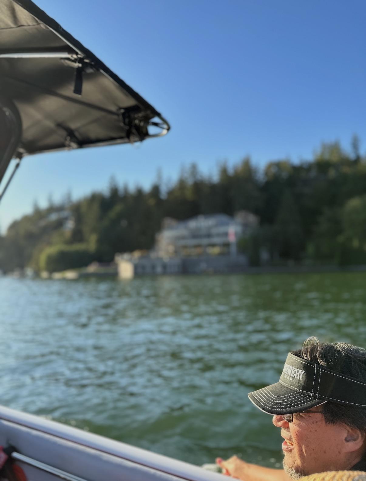 Lovely day on the lake with R…