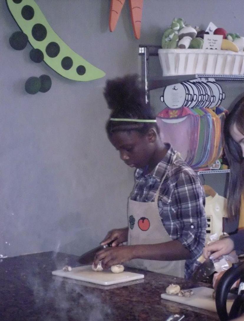 Cooking Class at age 9