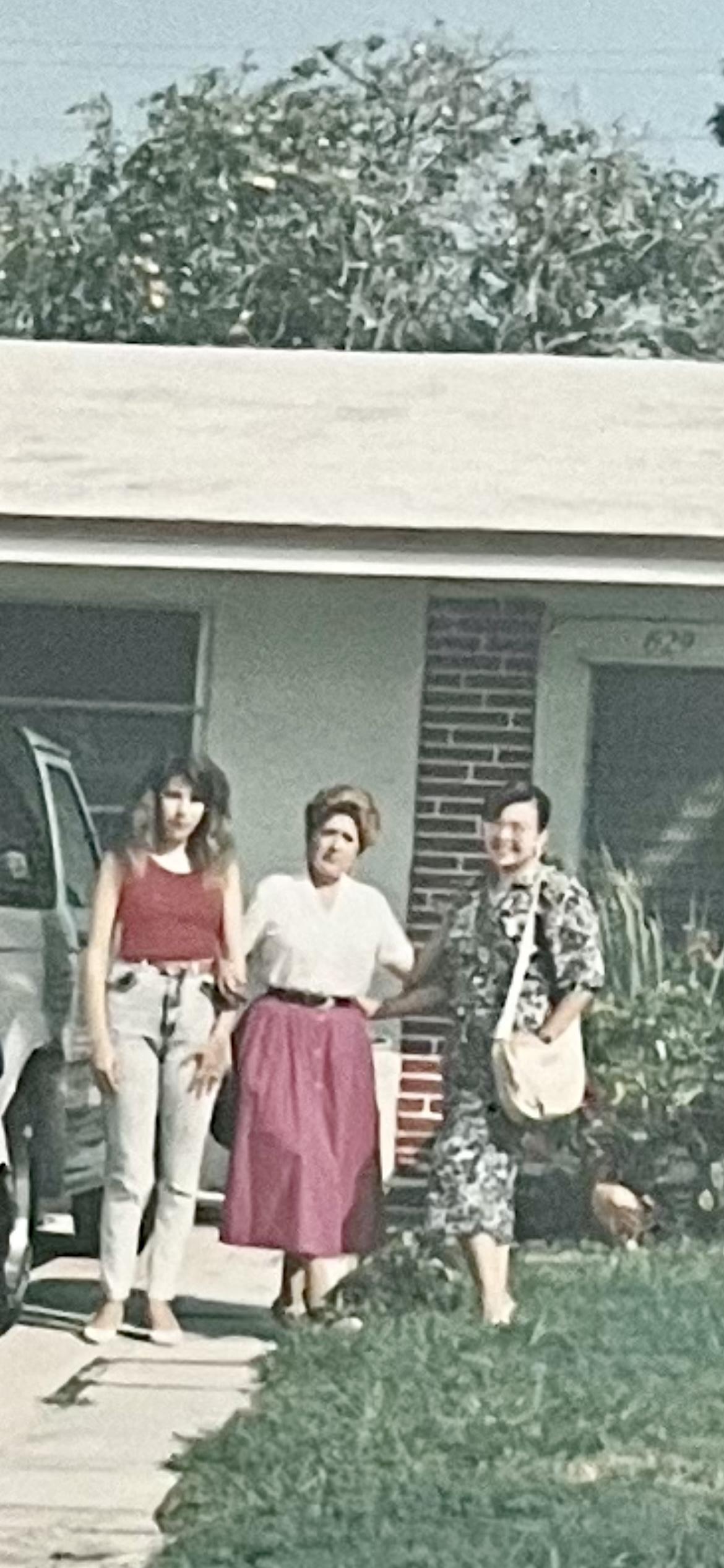 Visiting Florcita and Miriam …