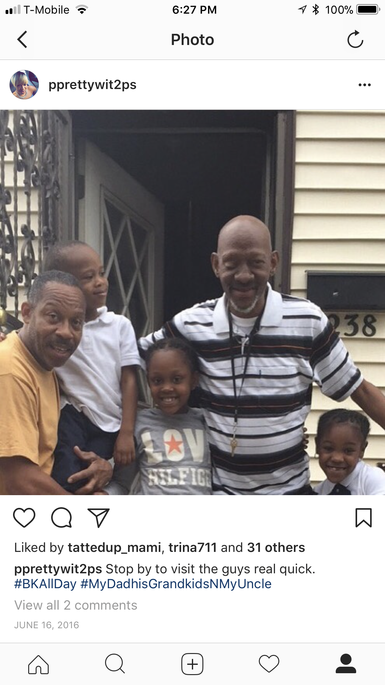 Uncle Leo, my dad , & the…