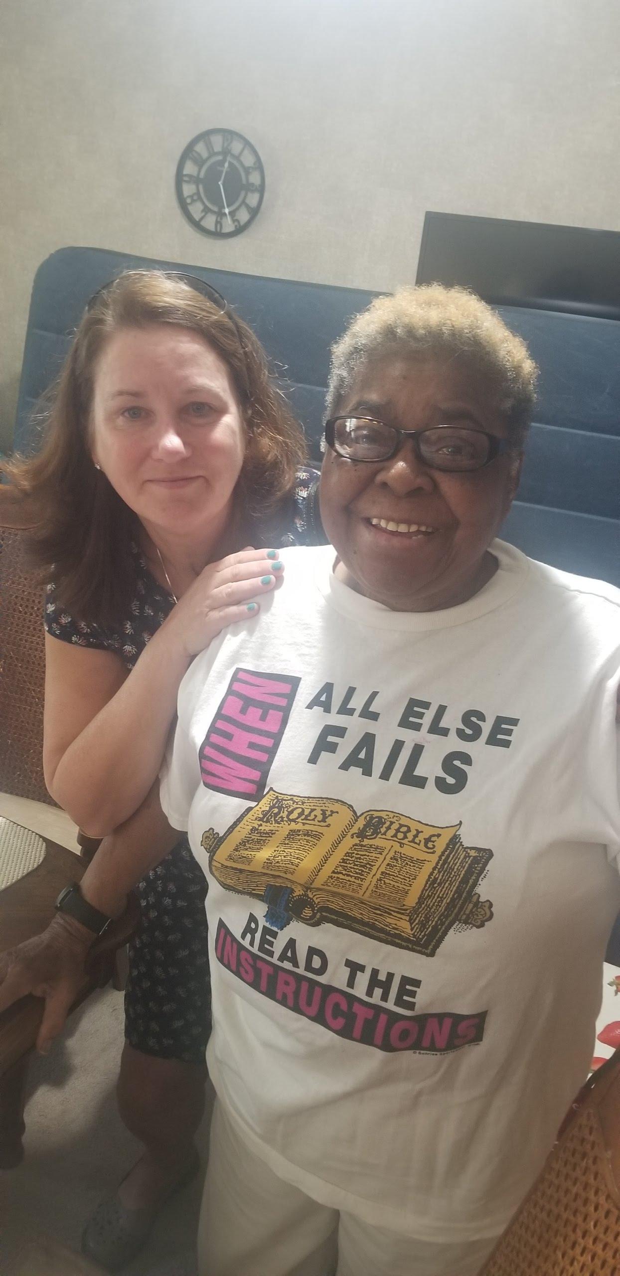 Mildred and Doris came into m…