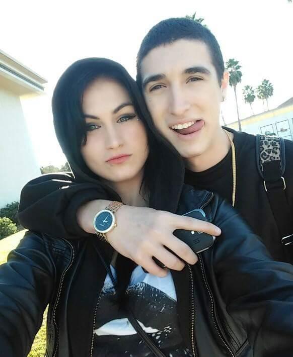 Derrick and big sister Taylor