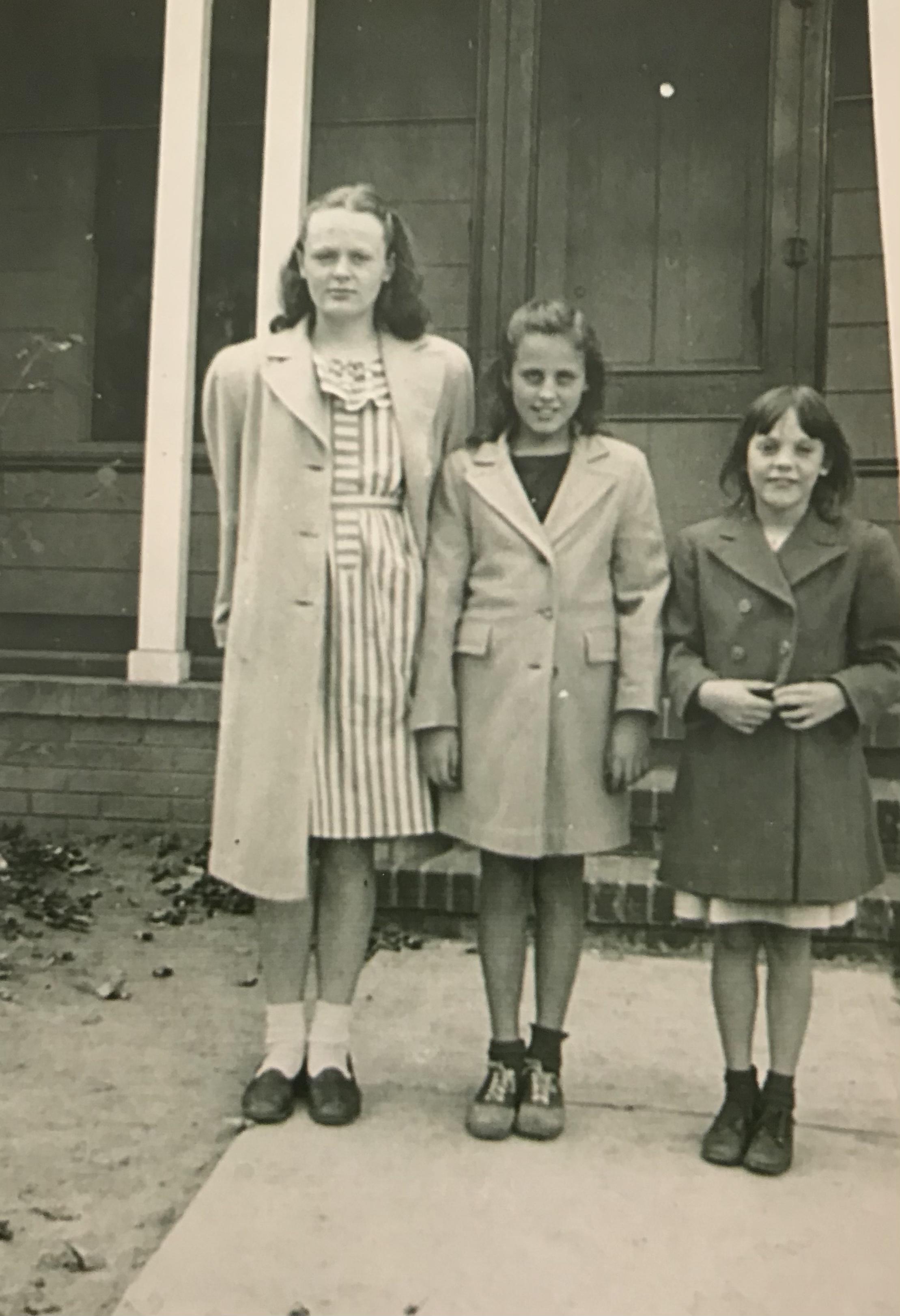 Mom (far right) and her two s…