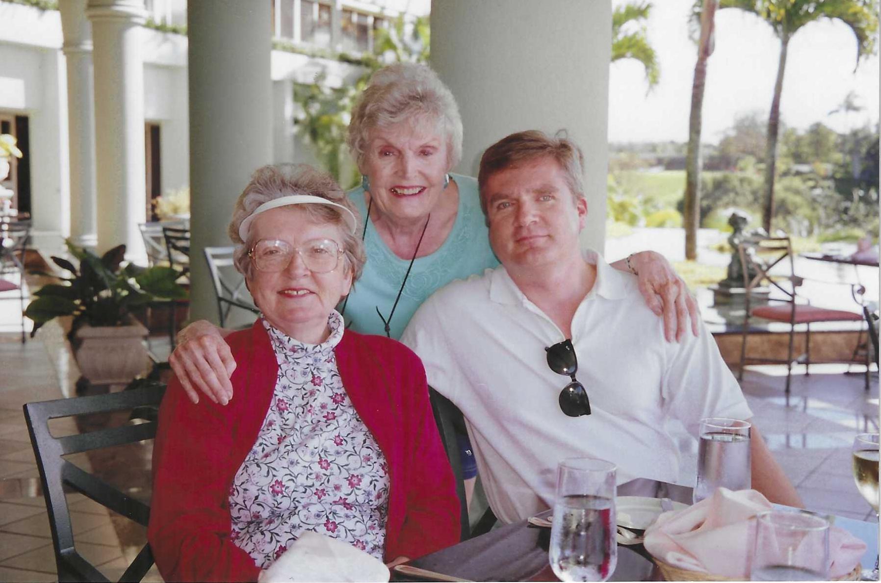 Vernon with his mother, Arlan…
