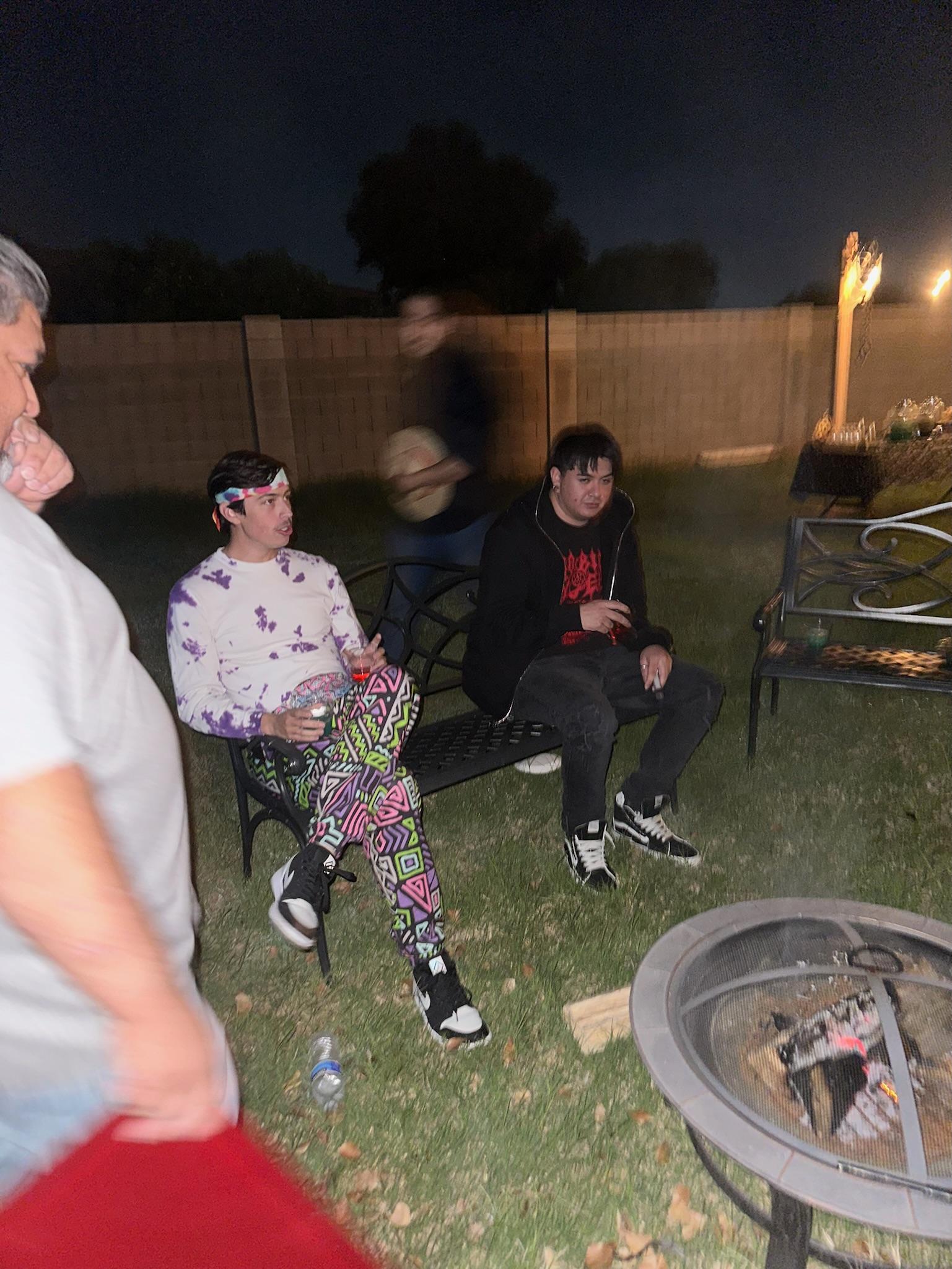 Alex dressed up as Ken for Ha…