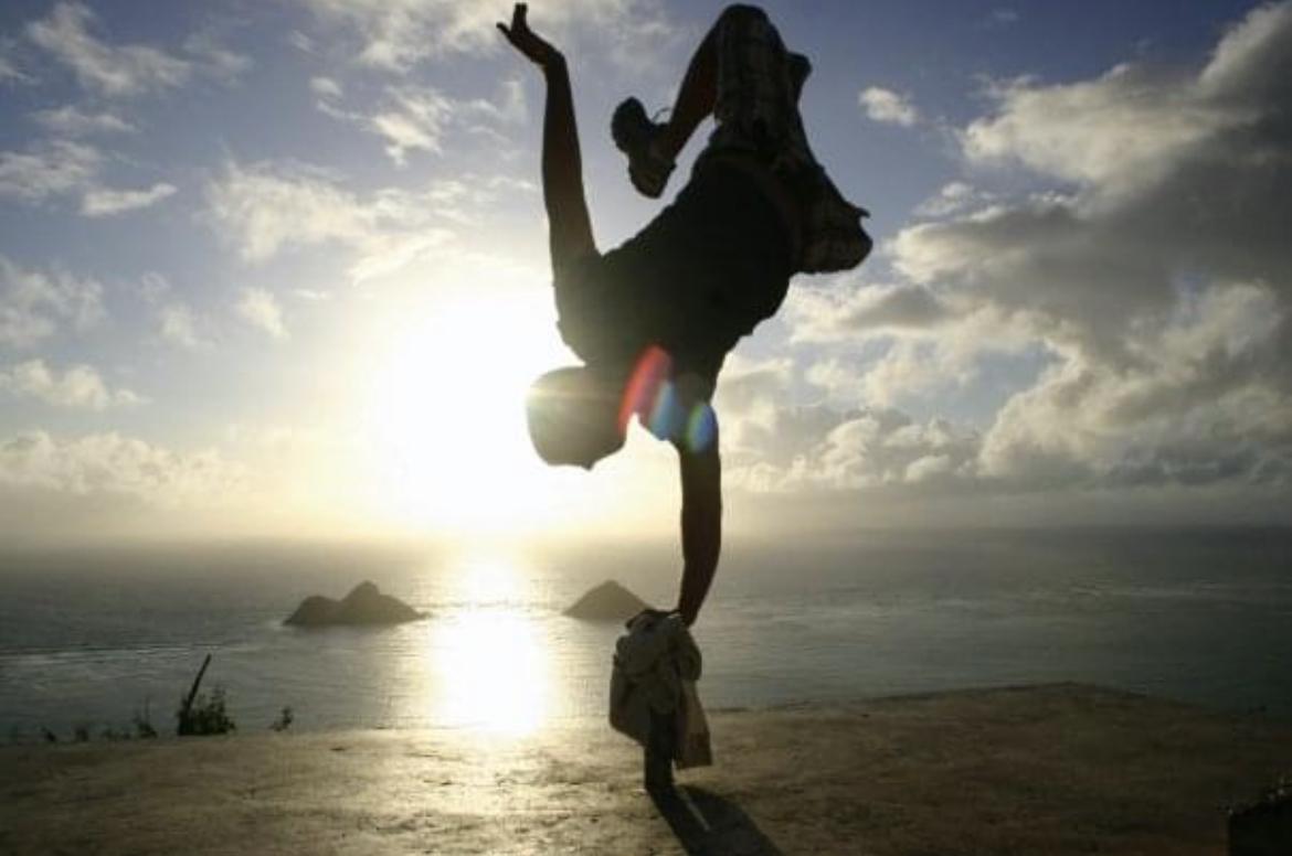 sunrise handstand