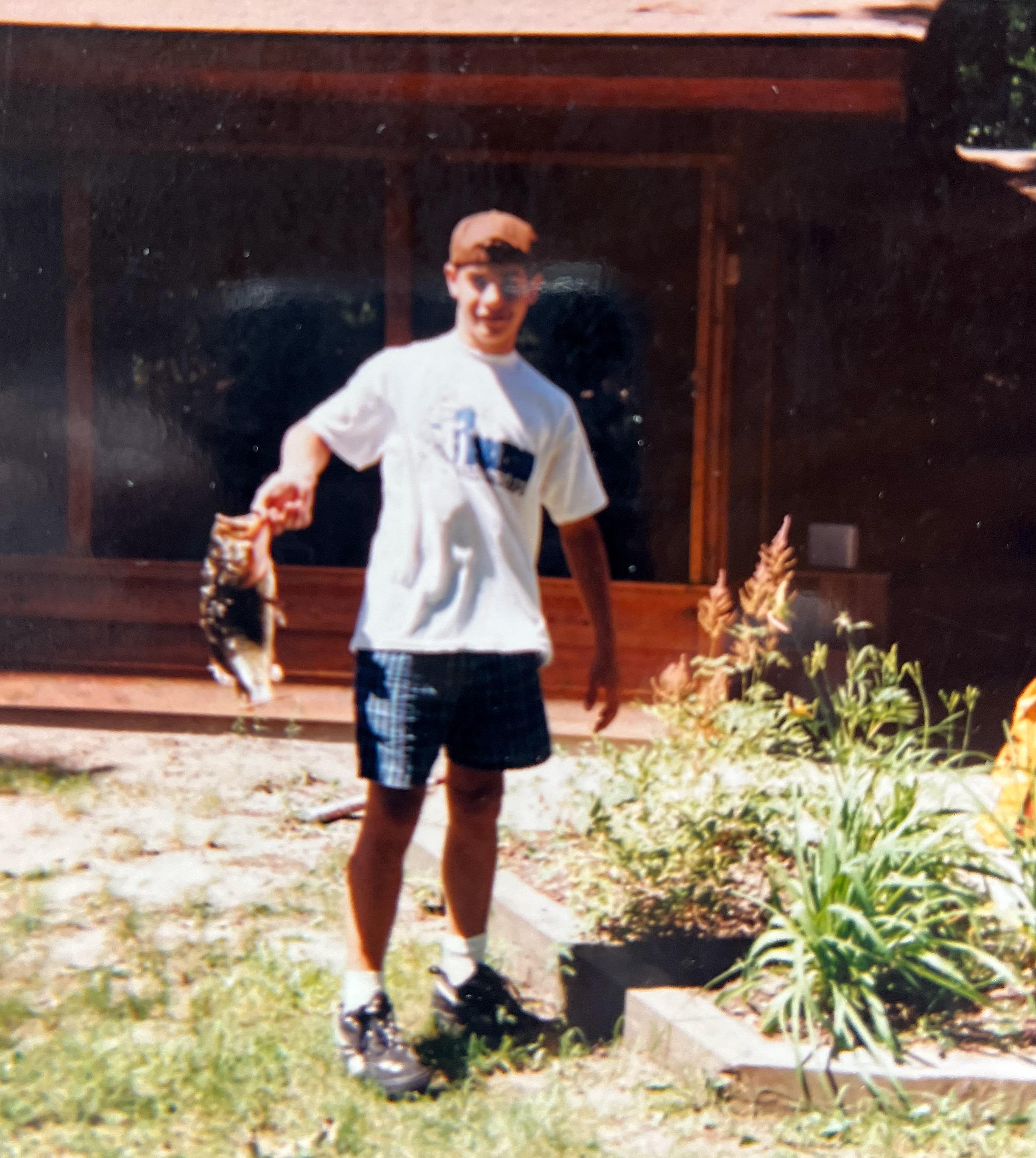 At our cabin in central Minne…