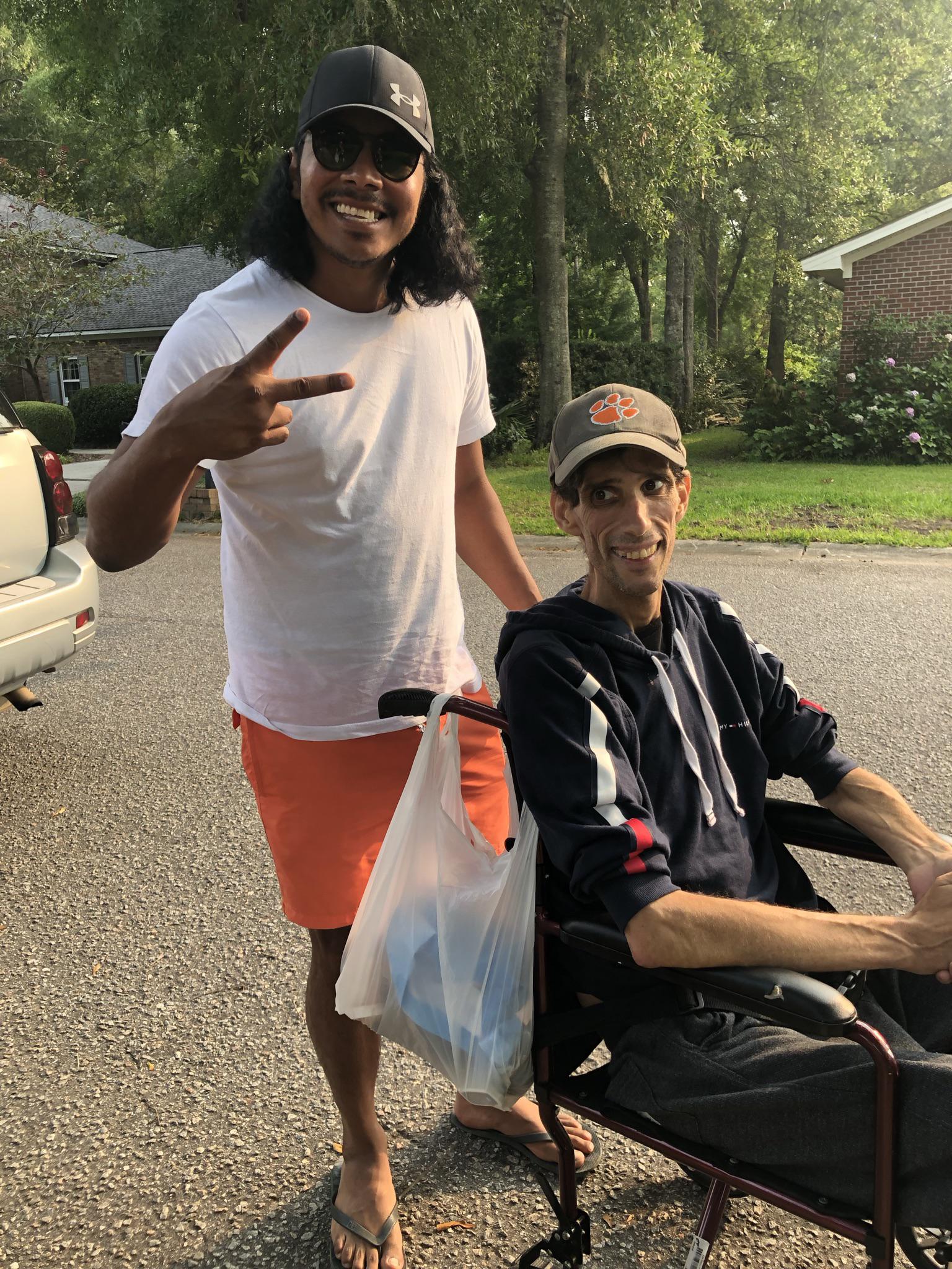 Mamas birthday party…Chris th…