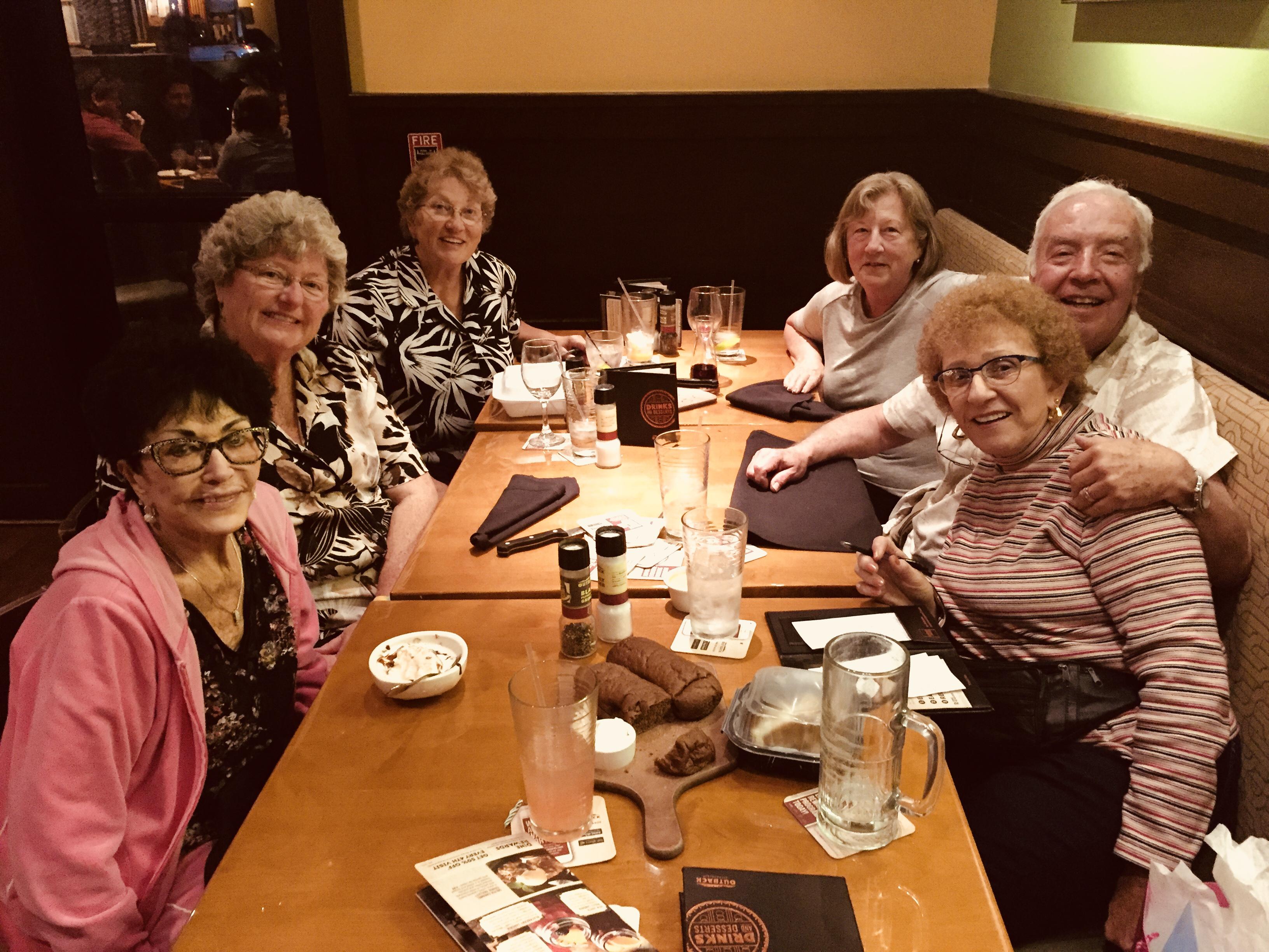 Sandy and the gang celebratin…