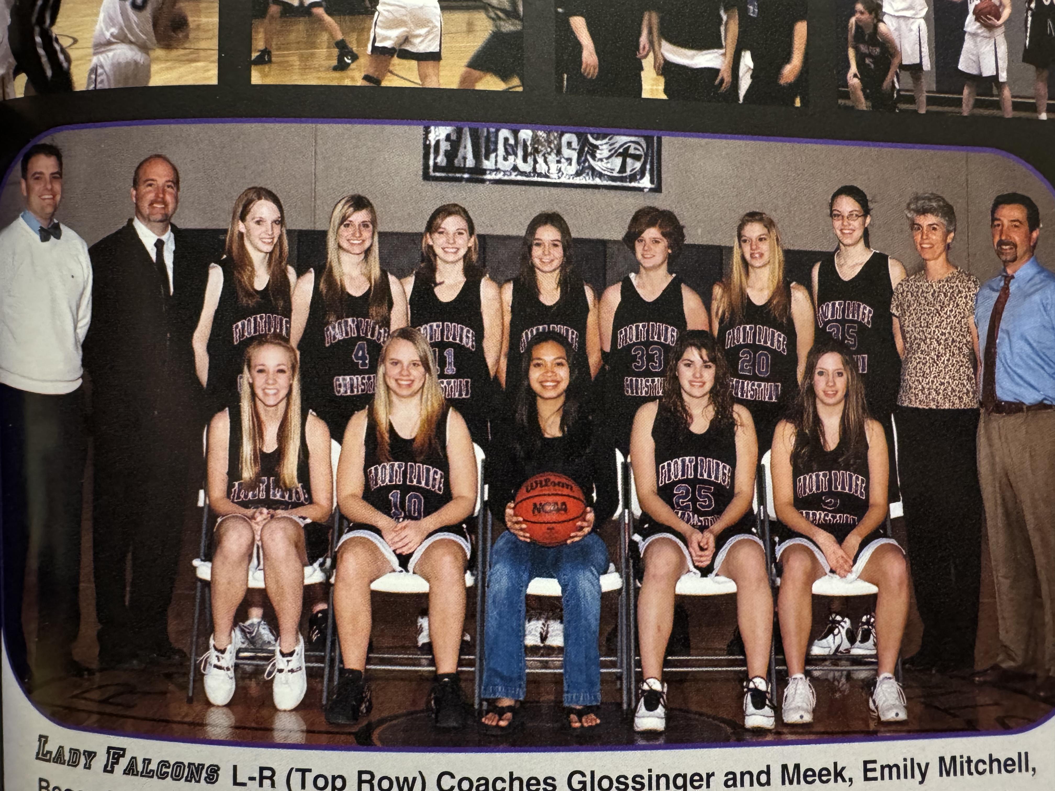 Coach Meek and the Varsity Ba…