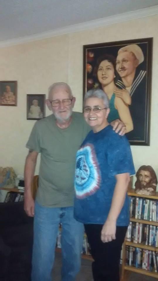 Debby and her father John