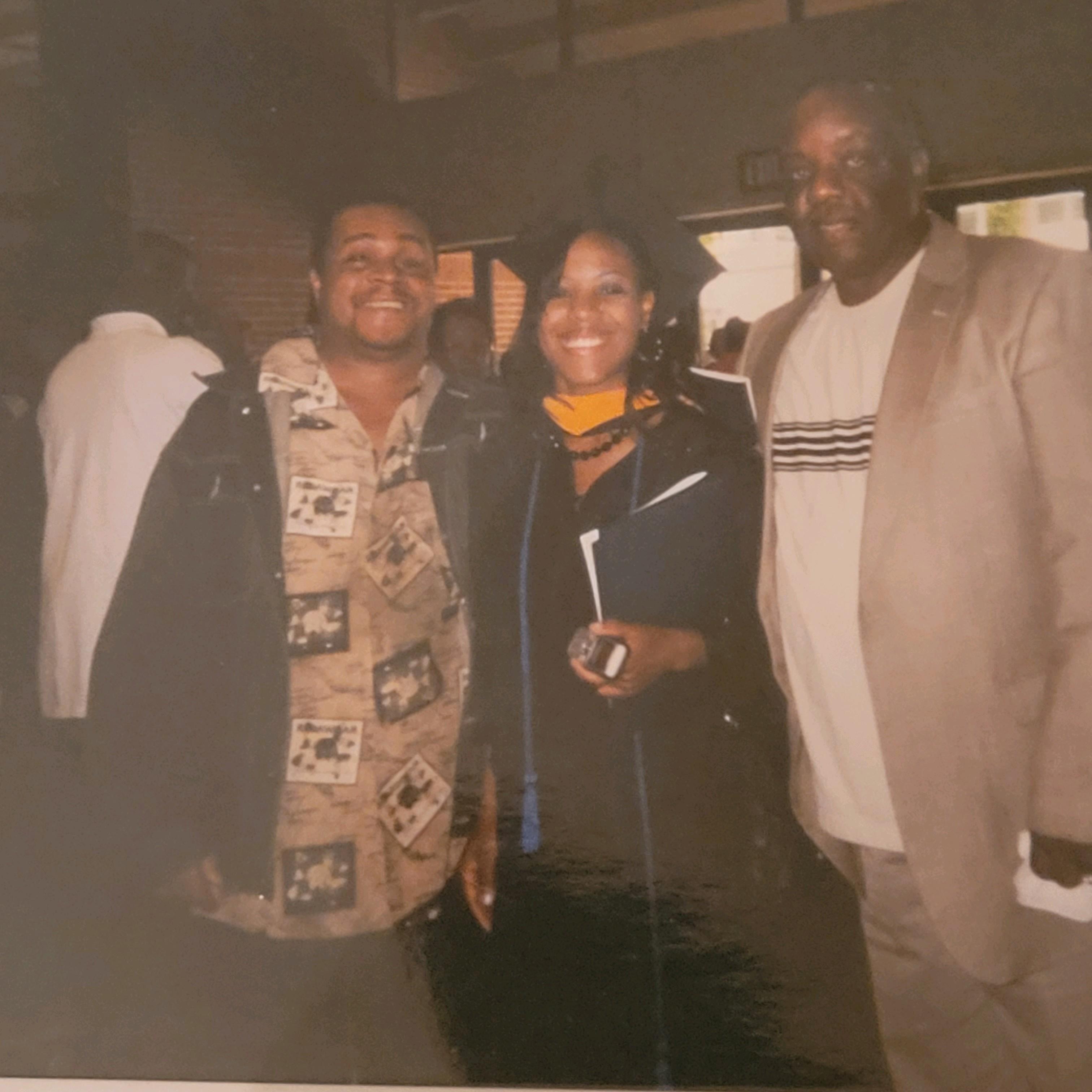 Graduation from Virginia Stat…