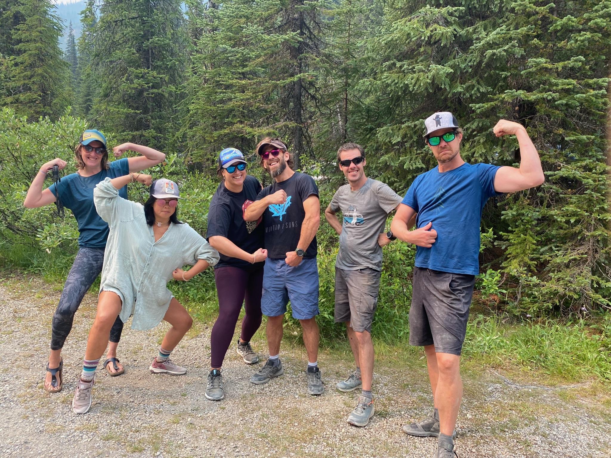 Family backcountry trip to La…