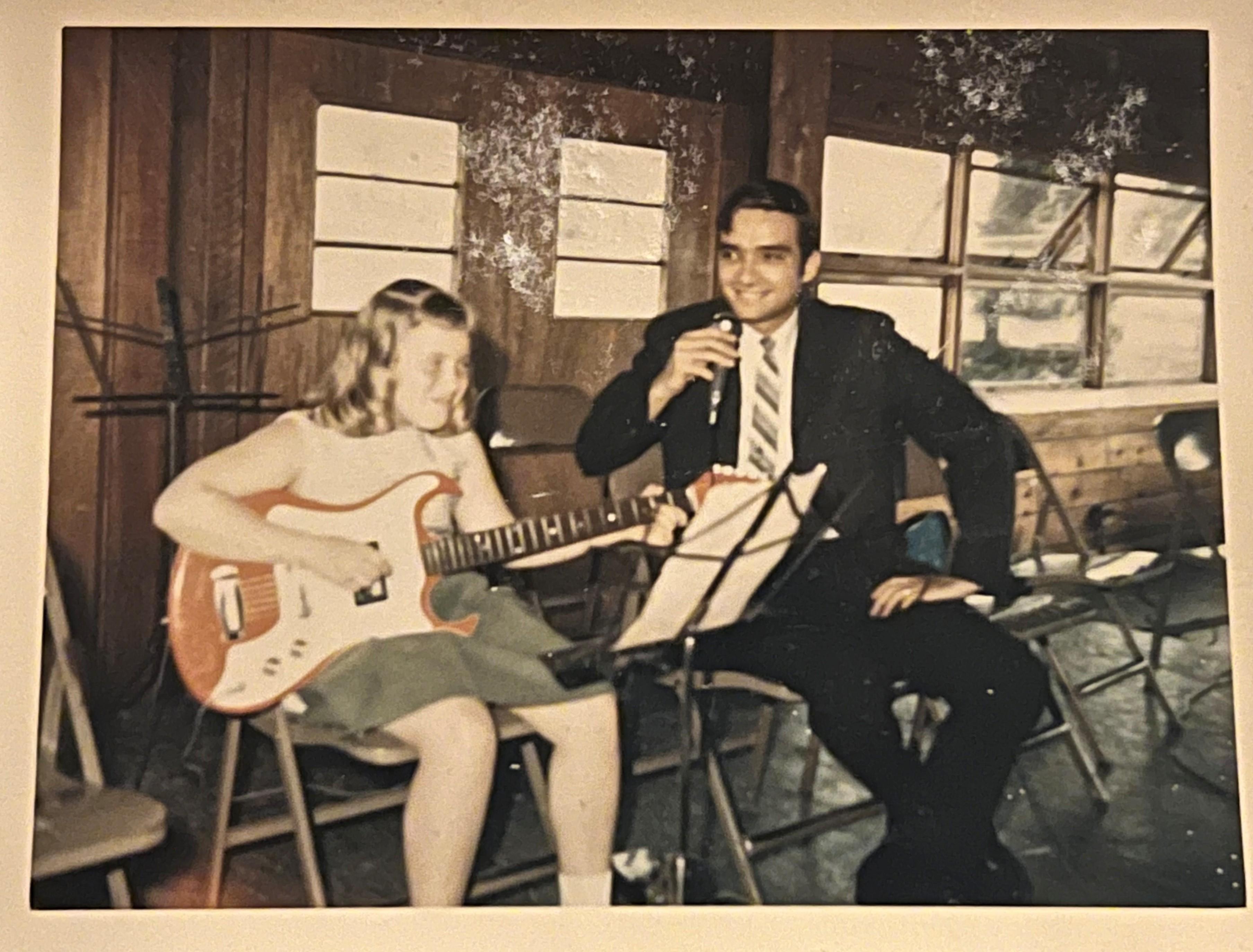 Lorraine & her cousin Jim…