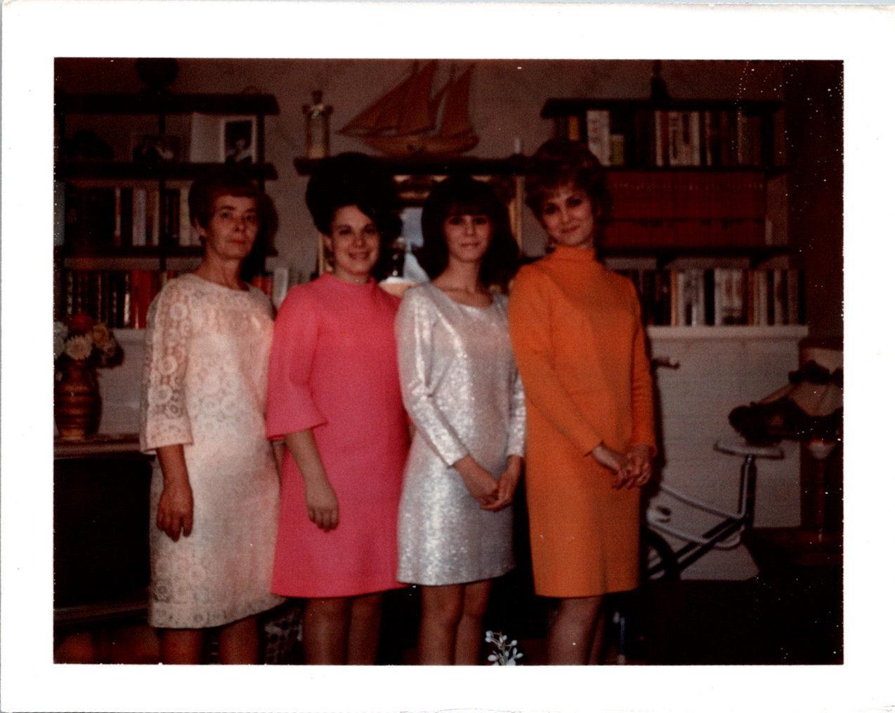Jean with Mom and sisters. Mo…