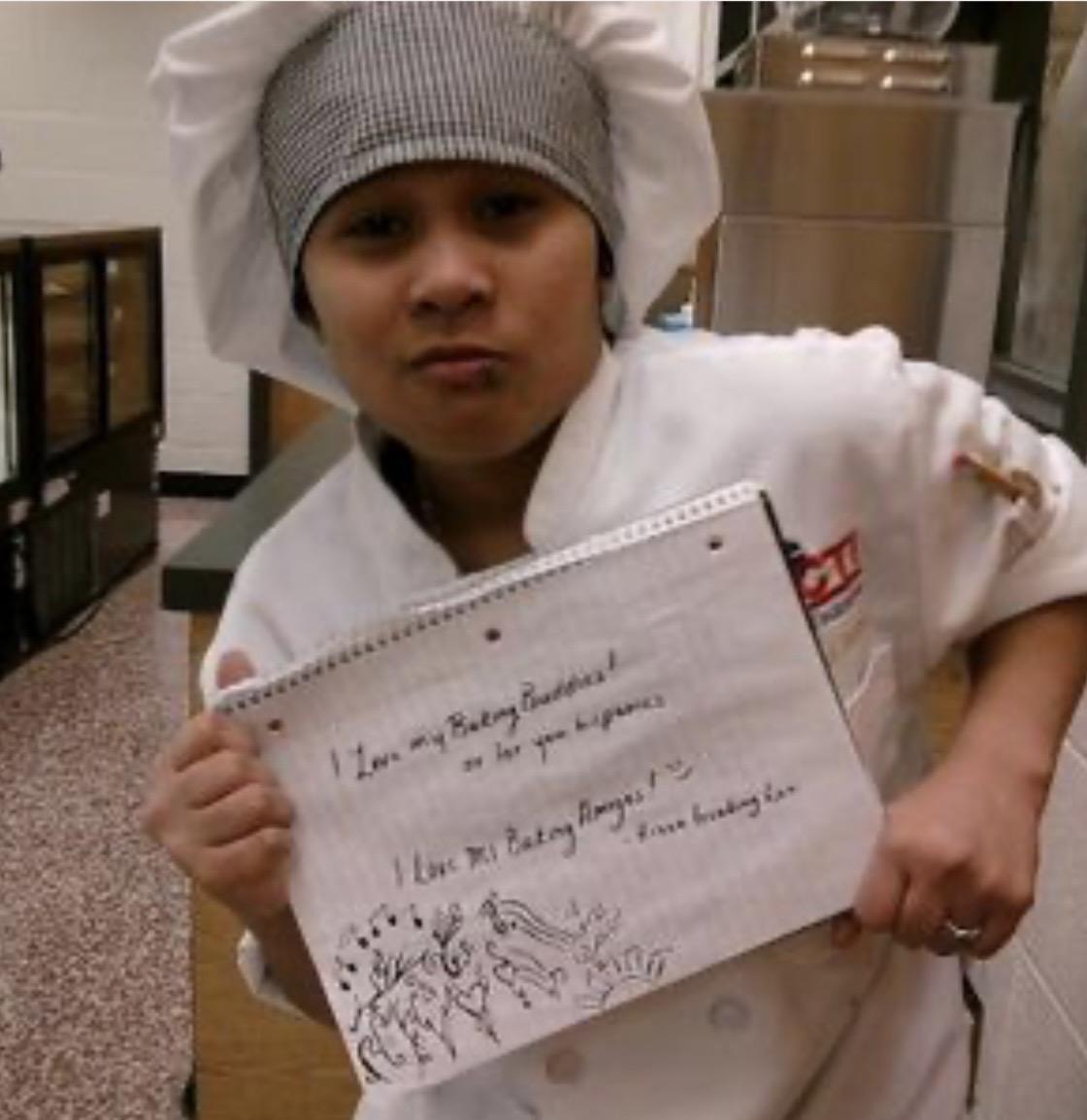 Commercial Baking Love Note