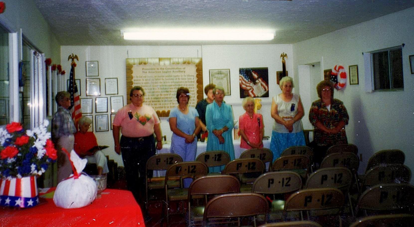 American Legion gavel passing