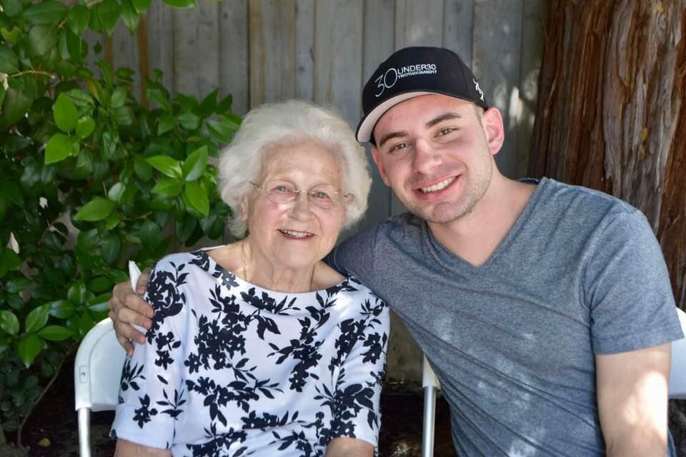 Grandma Betty and Austin❤️