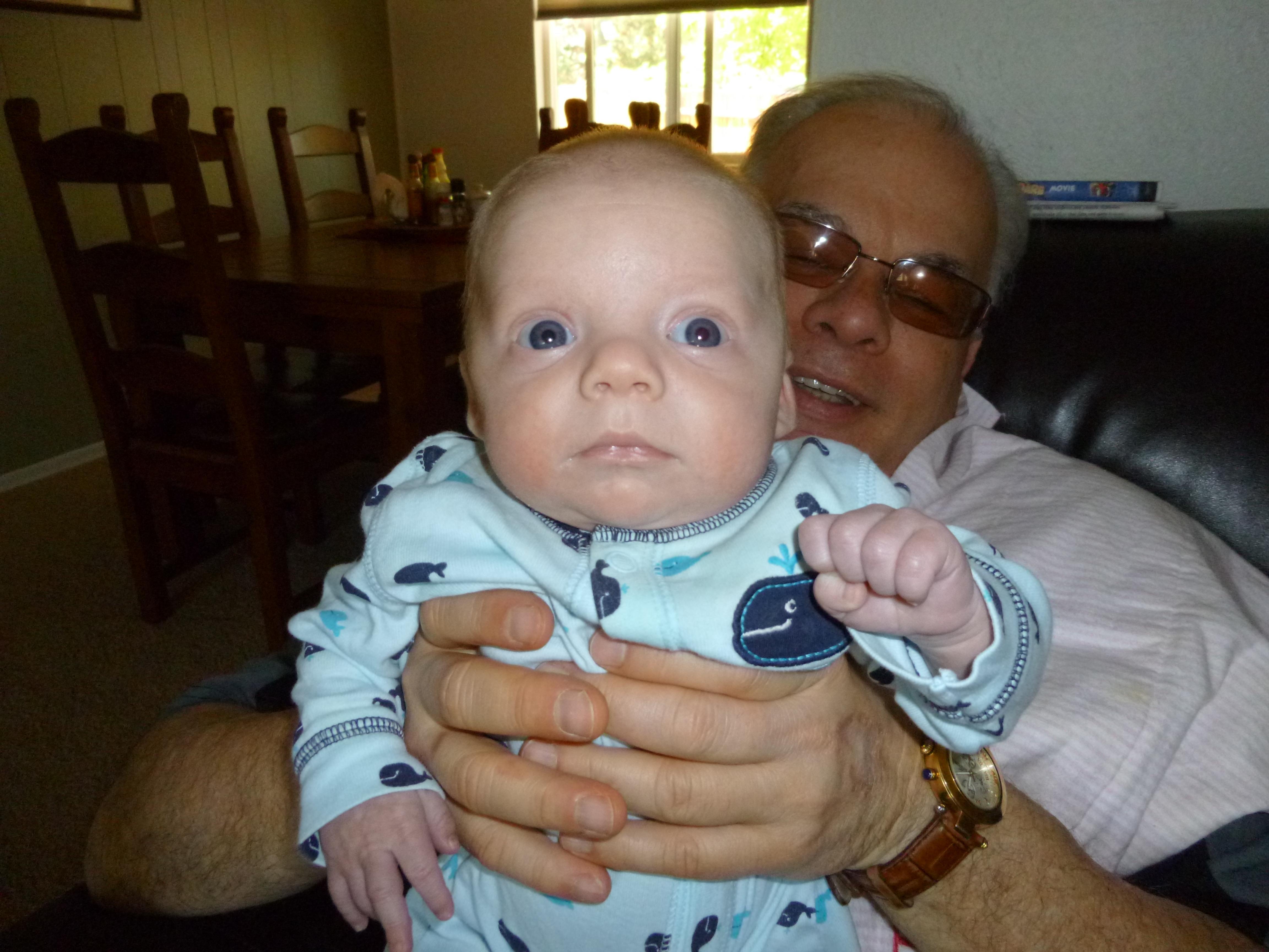 Harry with Max