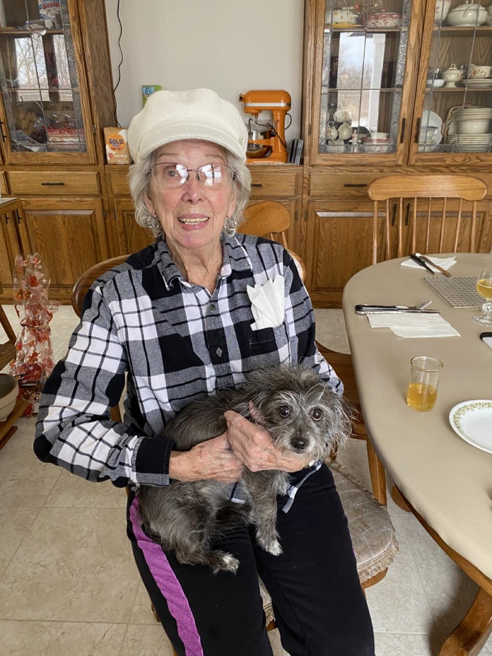 Grandma asked if I could take…