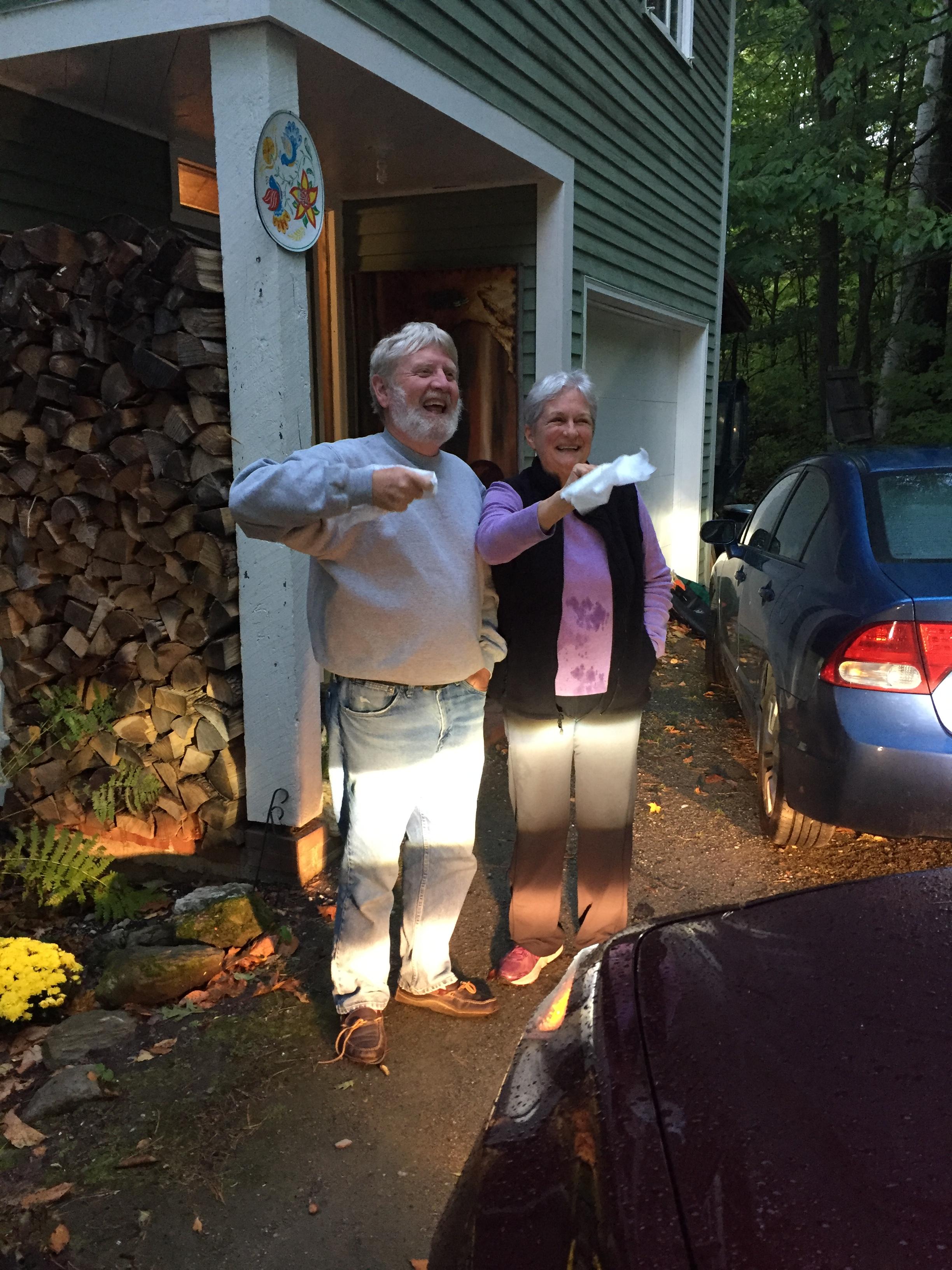 When we had a wonderful visit…