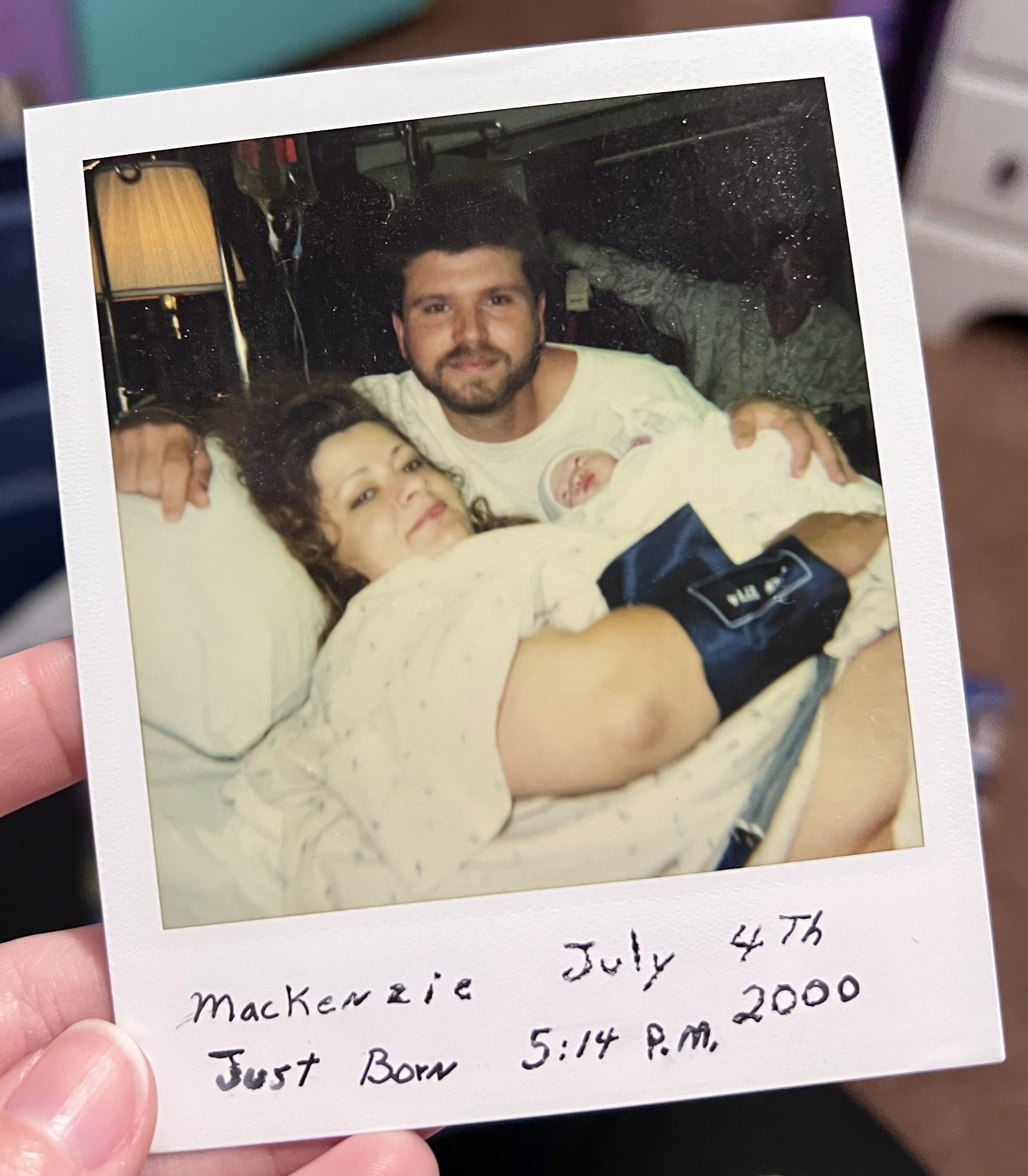 Mackenzie's birth