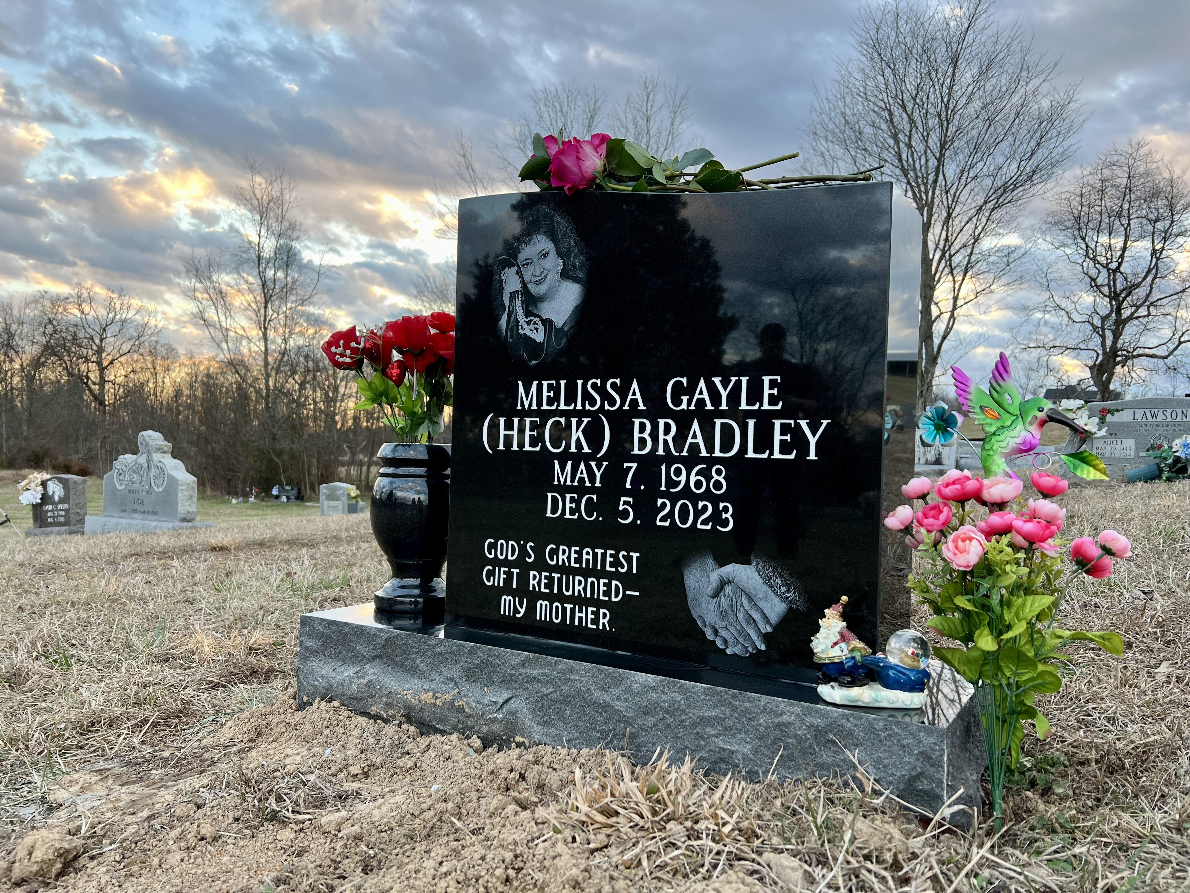 Melissa's Headstone