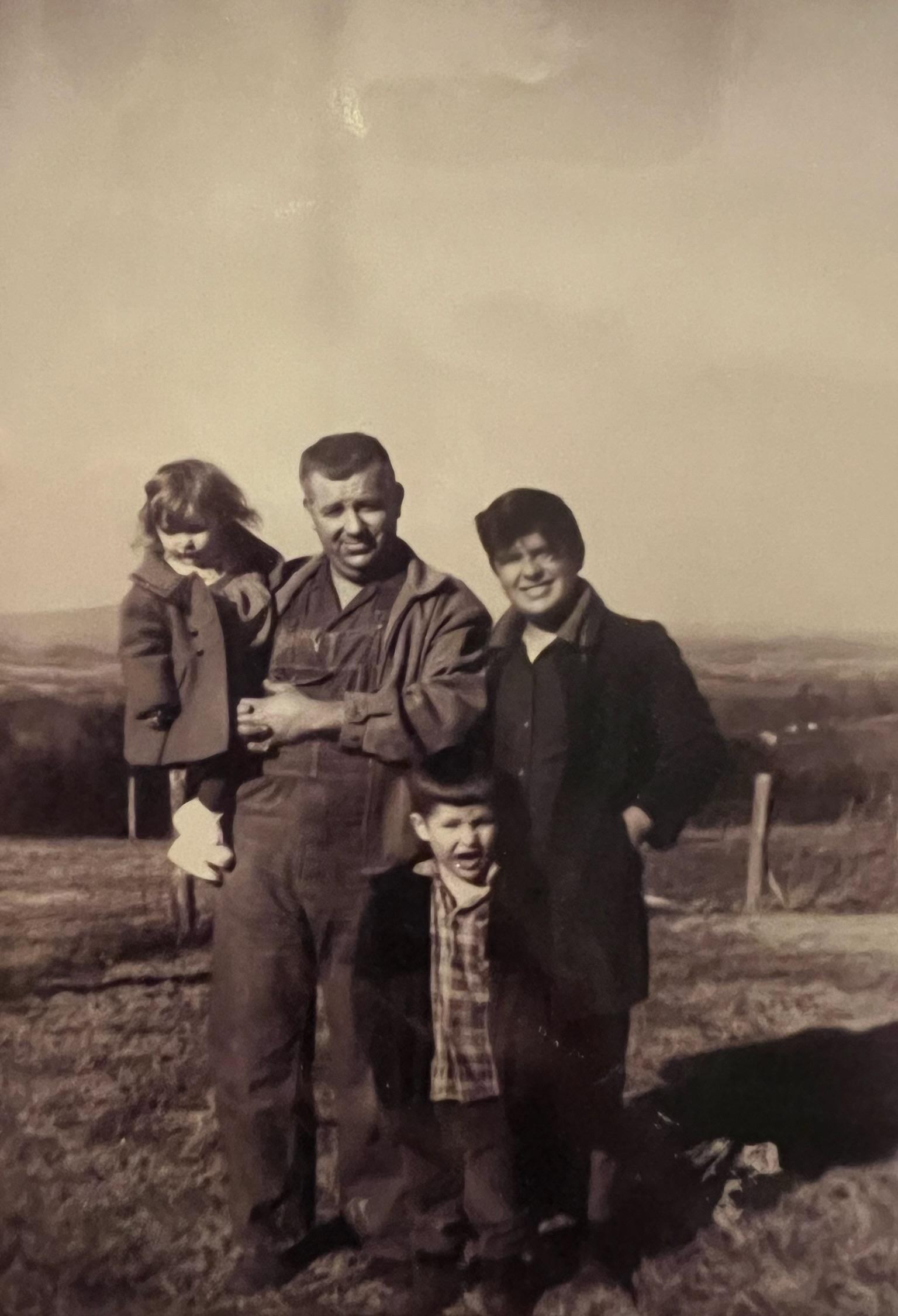 Melissa with her father, Pete…