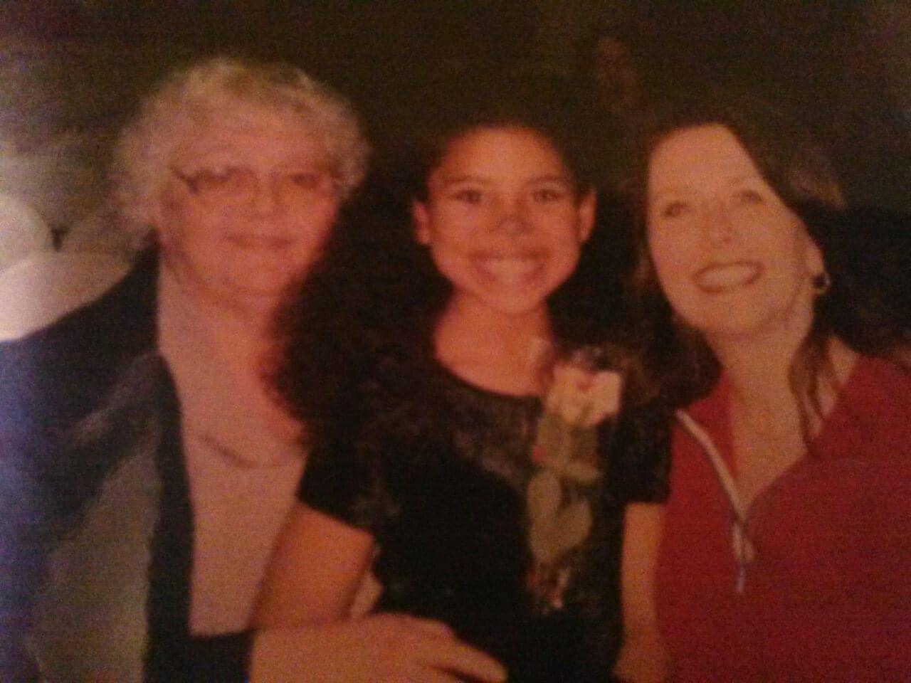 Aunt Helen, Sarena, and Char