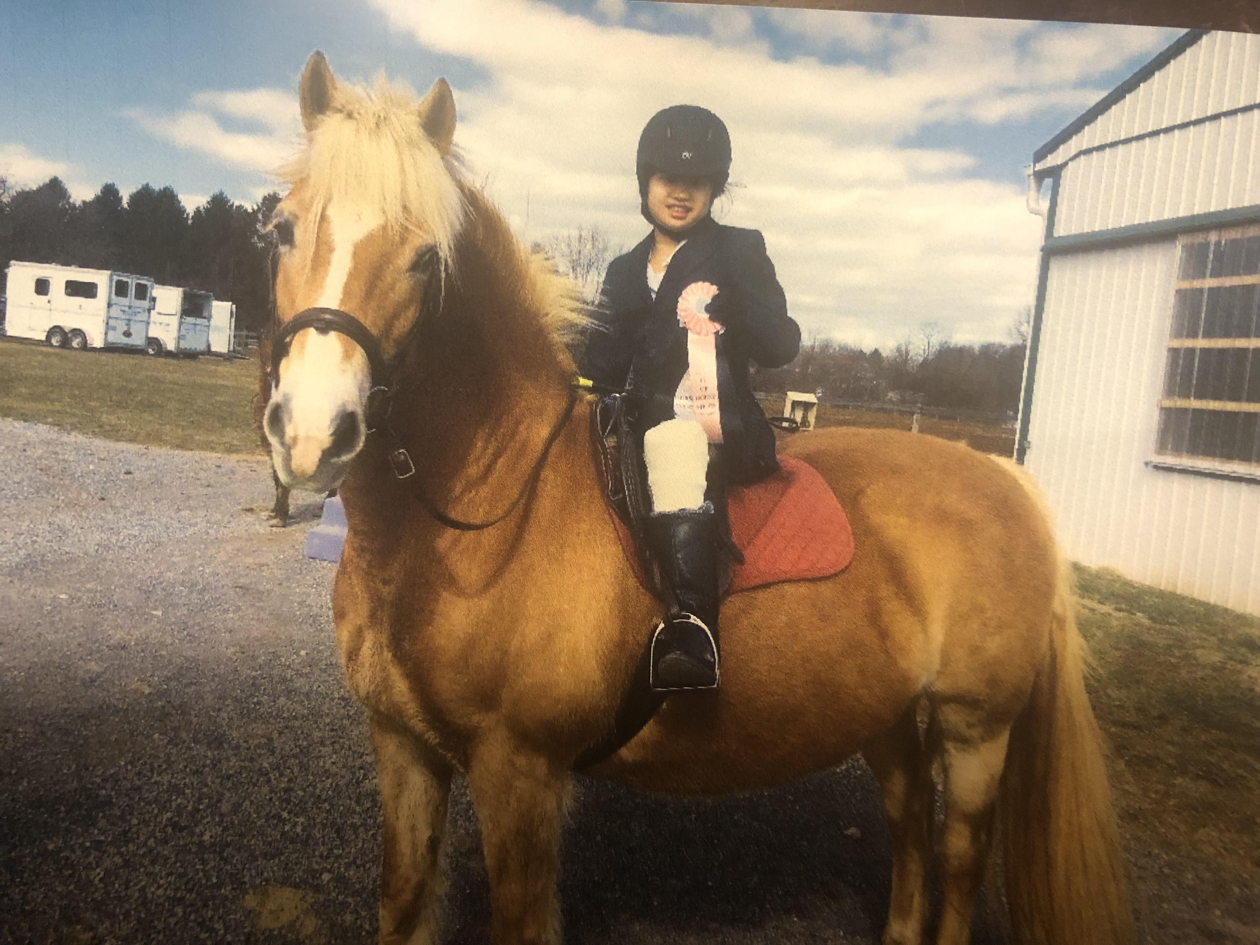 Mary, a very special horse to…