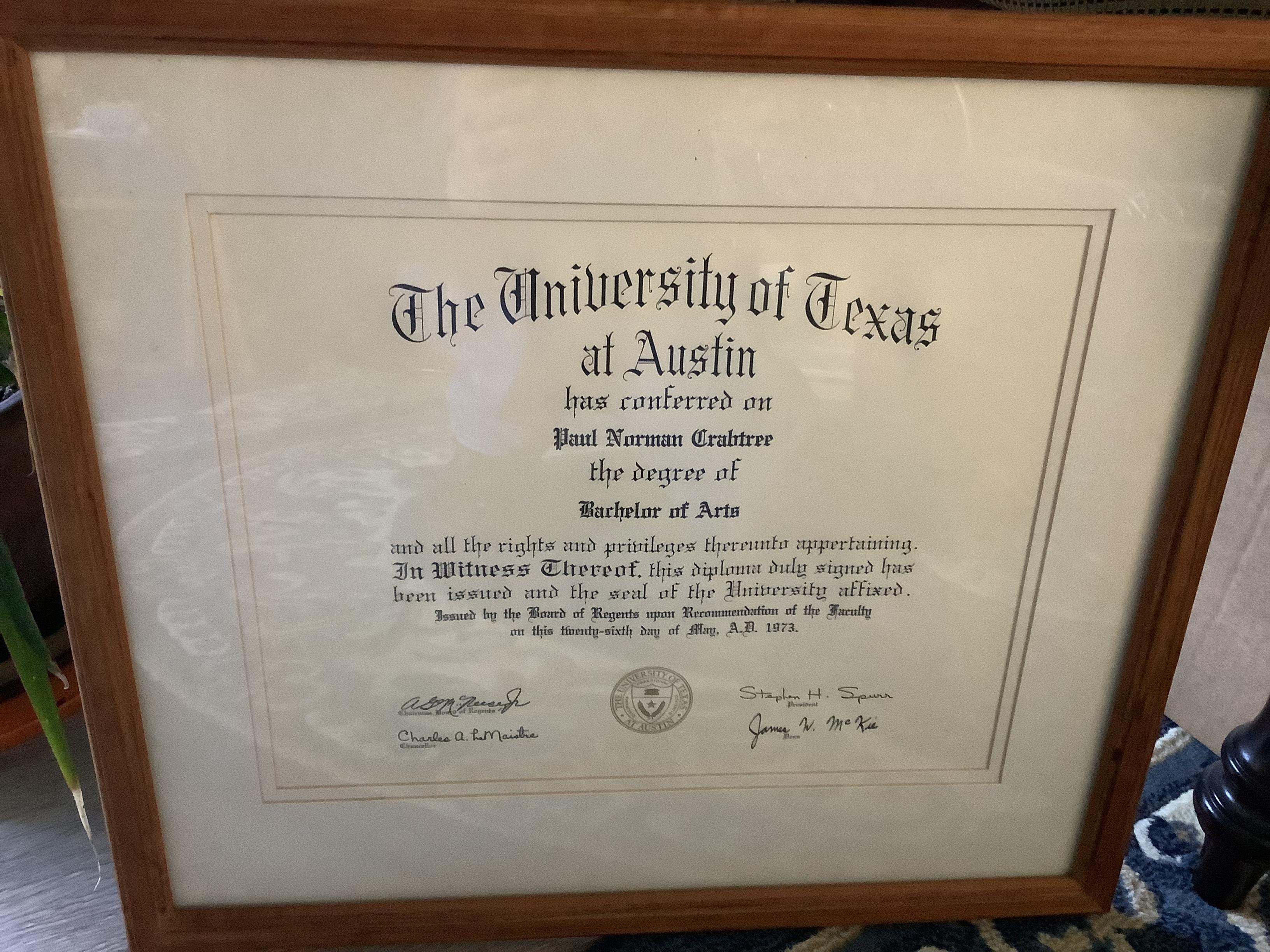 Bachelor of Arts