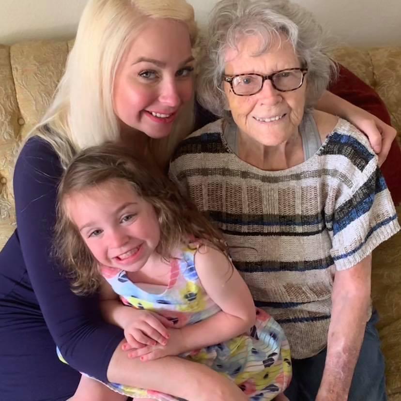 Her loving granddaughter and …