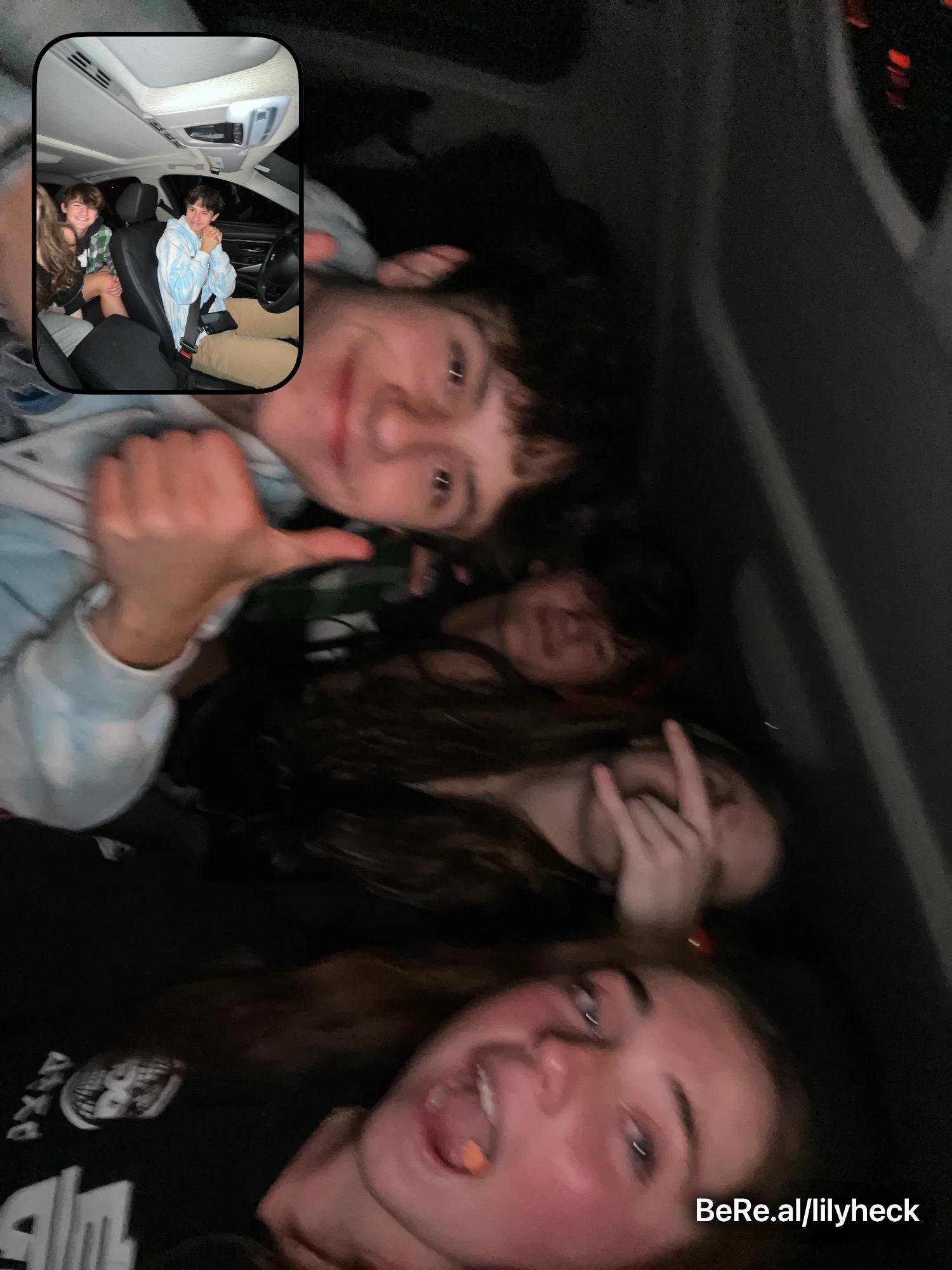 we made friends at the haunte…