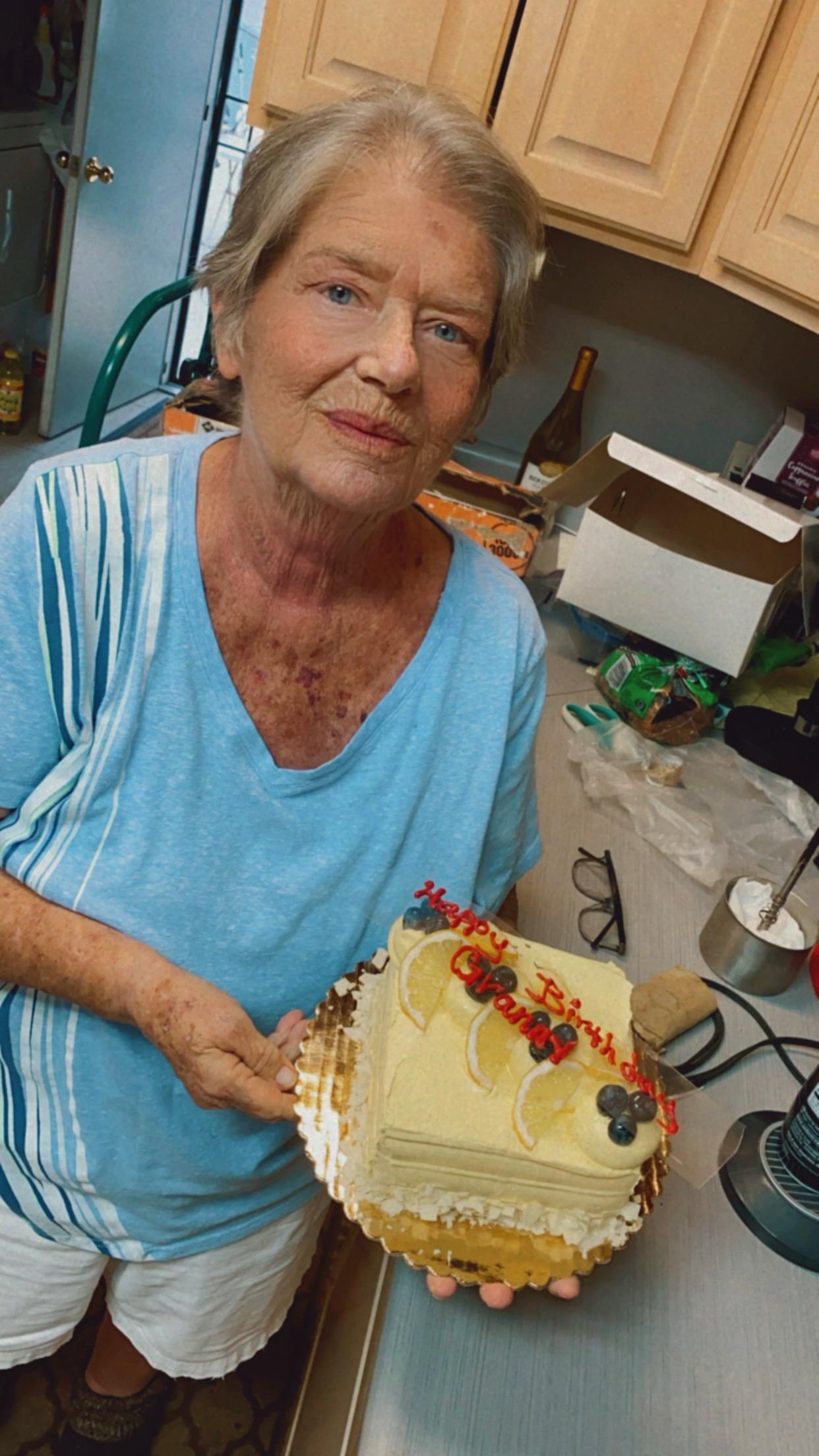 Grandma's birthday Lemon Cake