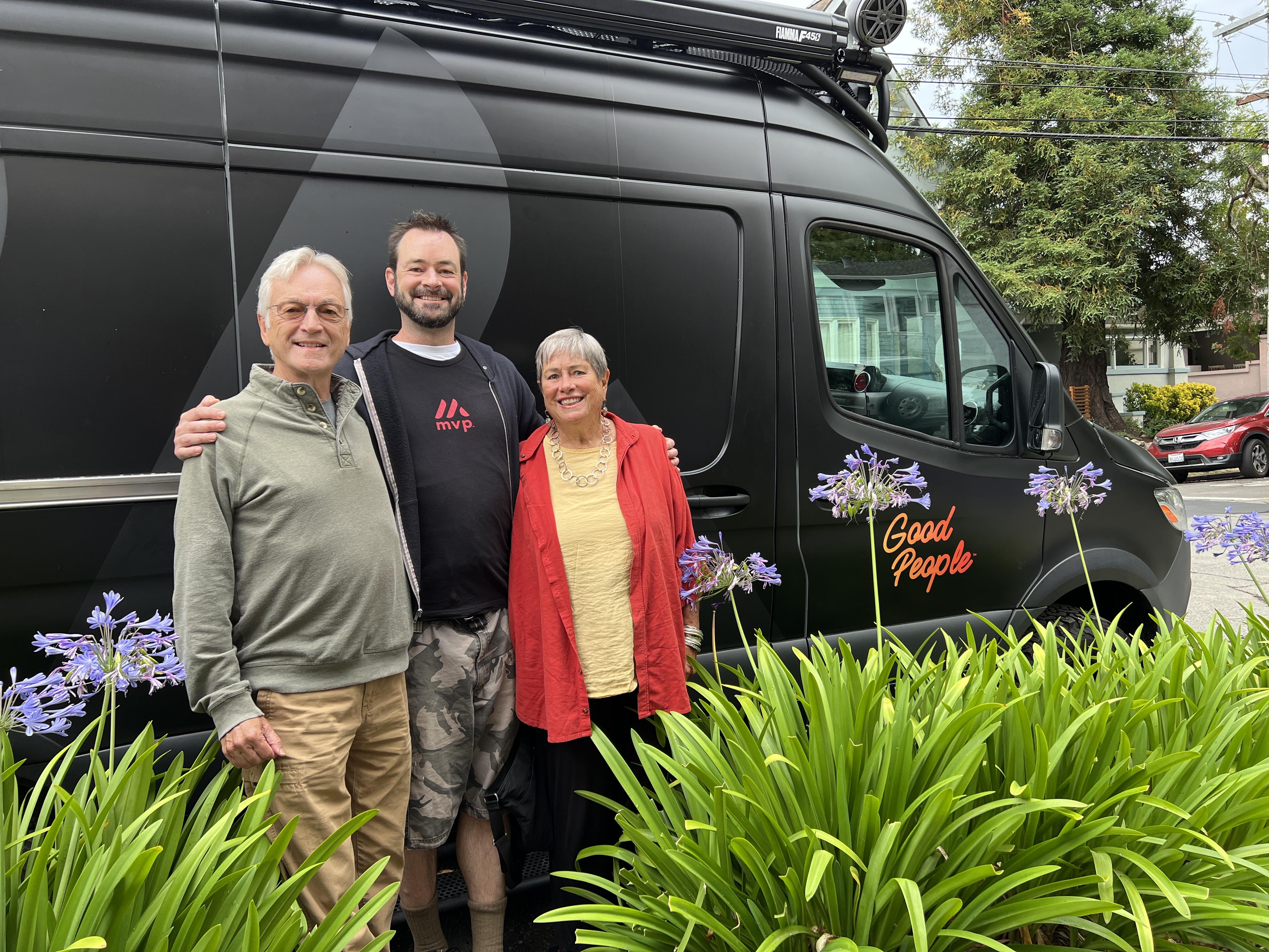 Gabe had his parents over to …