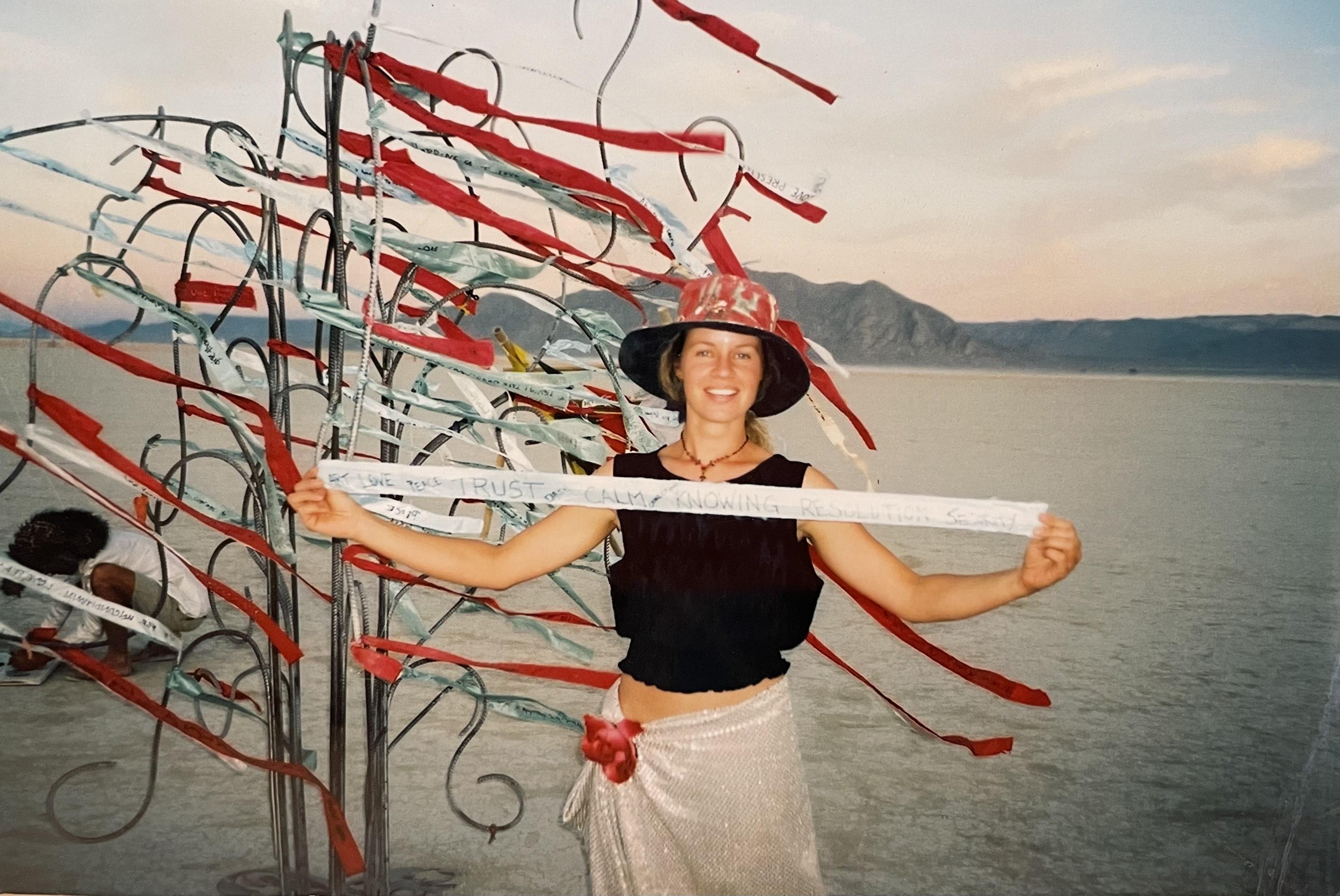 Gabe’s Cherish Tree sculpture…