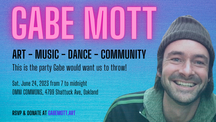 Gabe's event starts right at …