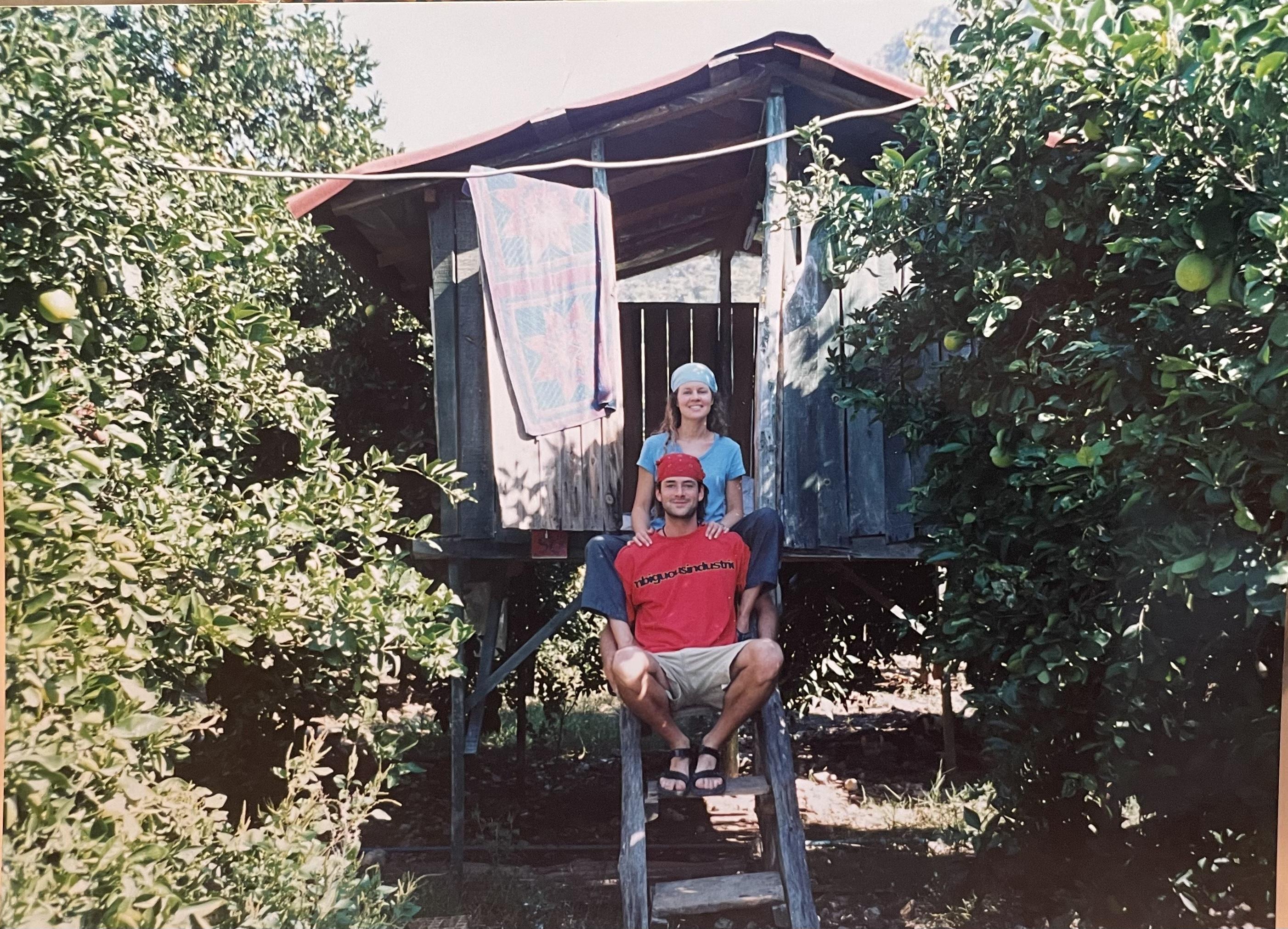 Staying in our treehouse in O…