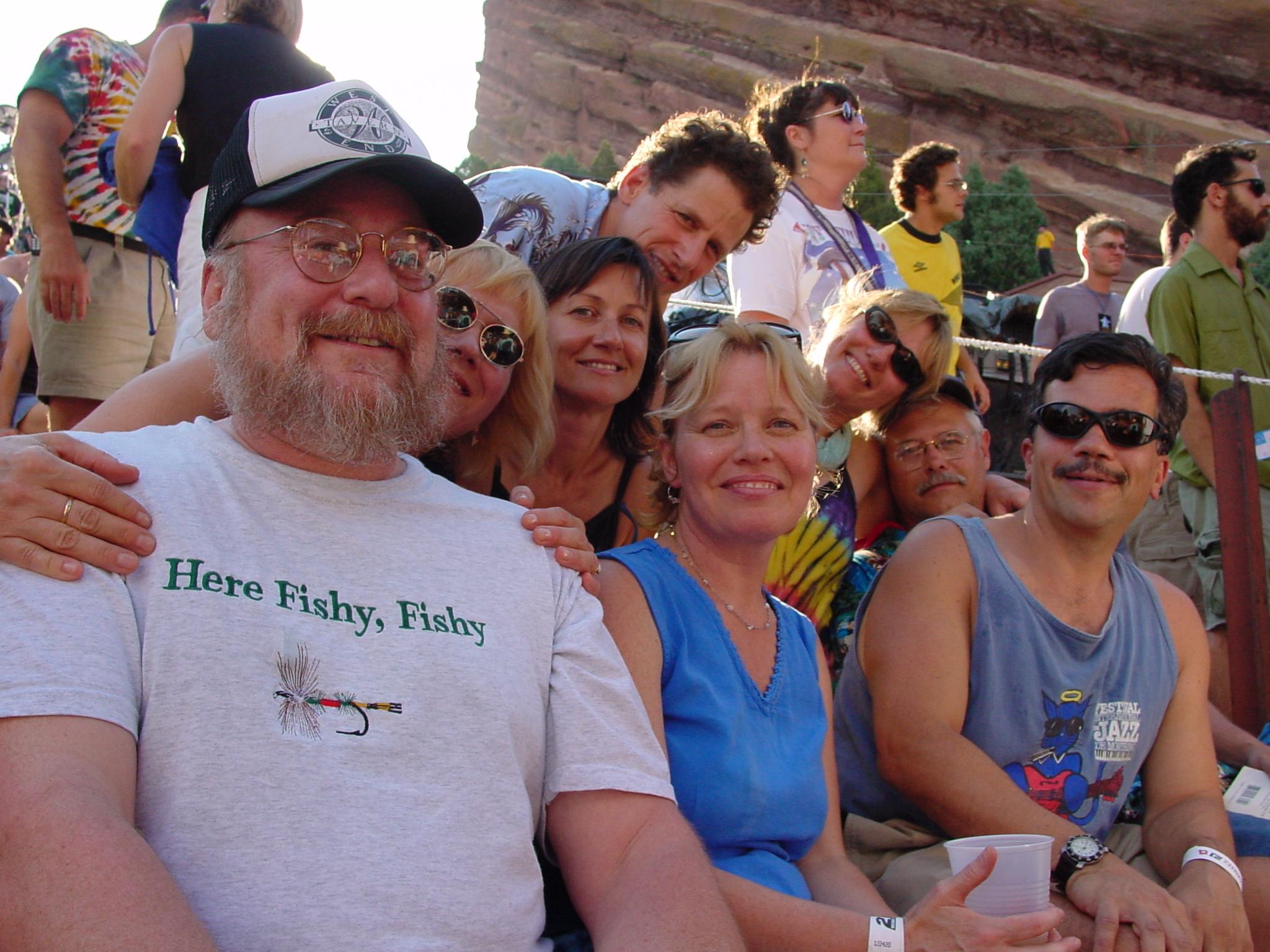 Hanging out with the gang on …